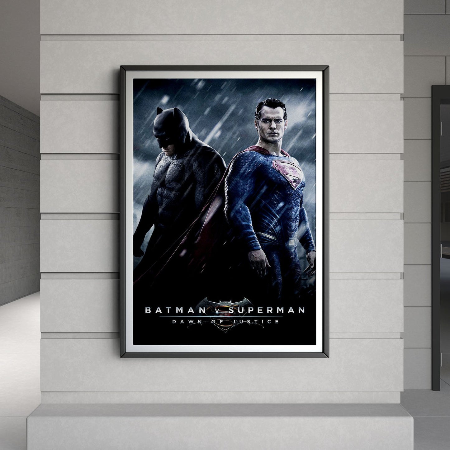Flex Designs Poster Batman v Superman Dawn of Justice 8 x 10" Home Goods - Movie 2016 Movie Poster