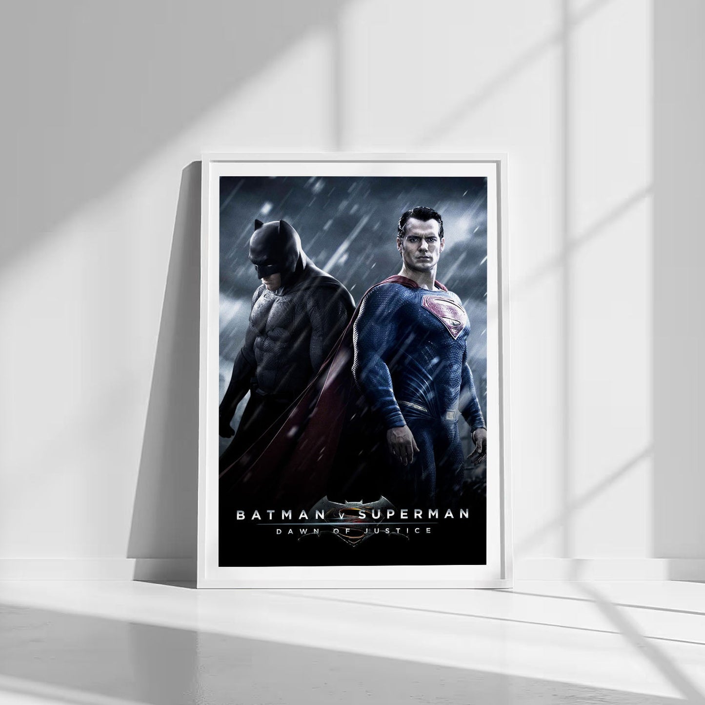 Flex Designs Poster Batman v Superman Dawn of Justice 8 x 10" Home Goods - Movie 2016 Movie Poster