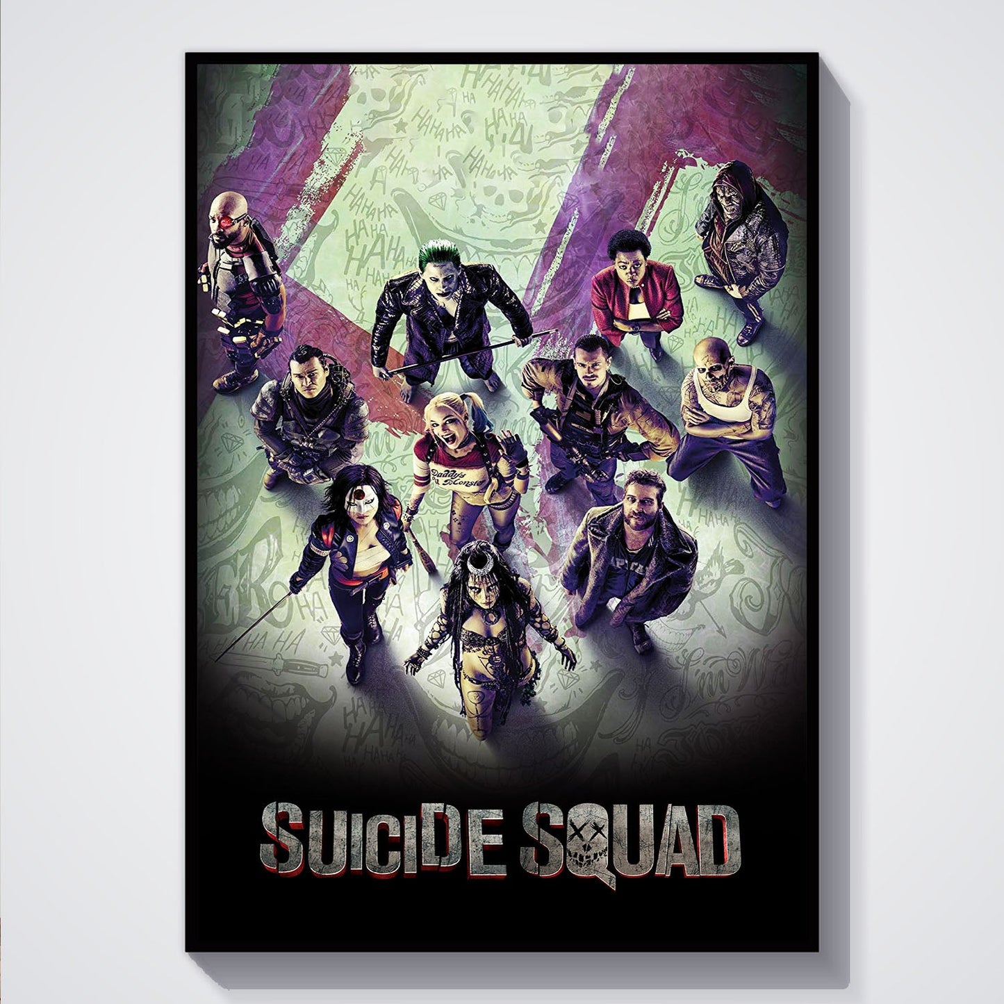 Flex Designs Poster Suicide Squad 5 x 7" Home Goods - Movie 2016 Movie Poster