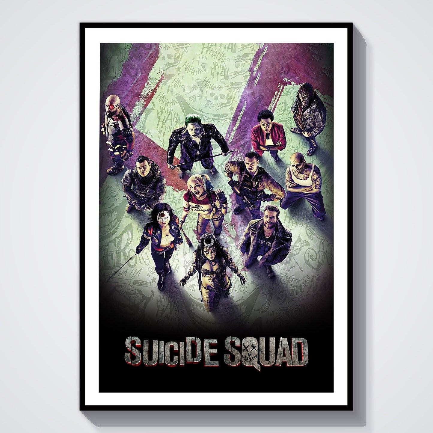Flex Designs Poster Suicide Squad 8 x 10" Home Goods - Movie 2016 Movie Poster