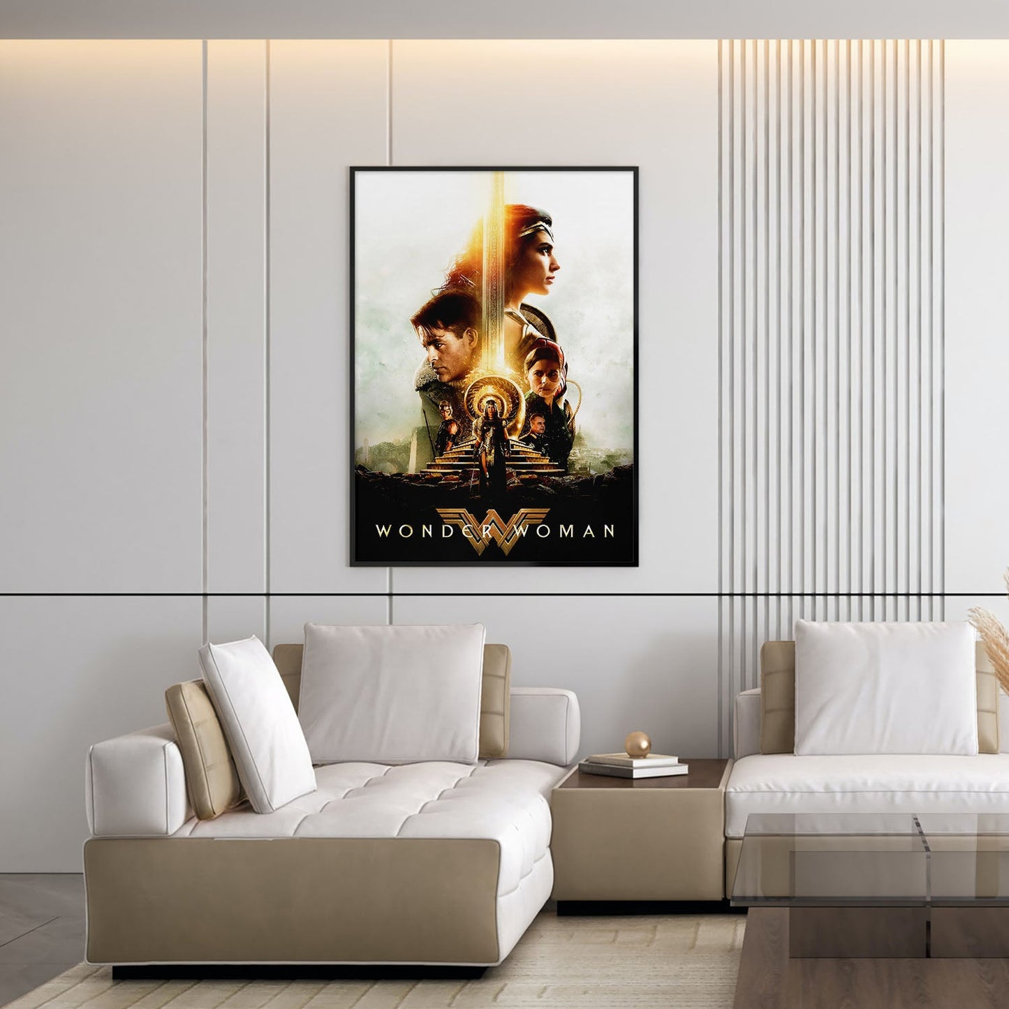 Flex Designs Poster Wonder Woman 5 x 7" Home Goods - Movie 2017 Movie Poster