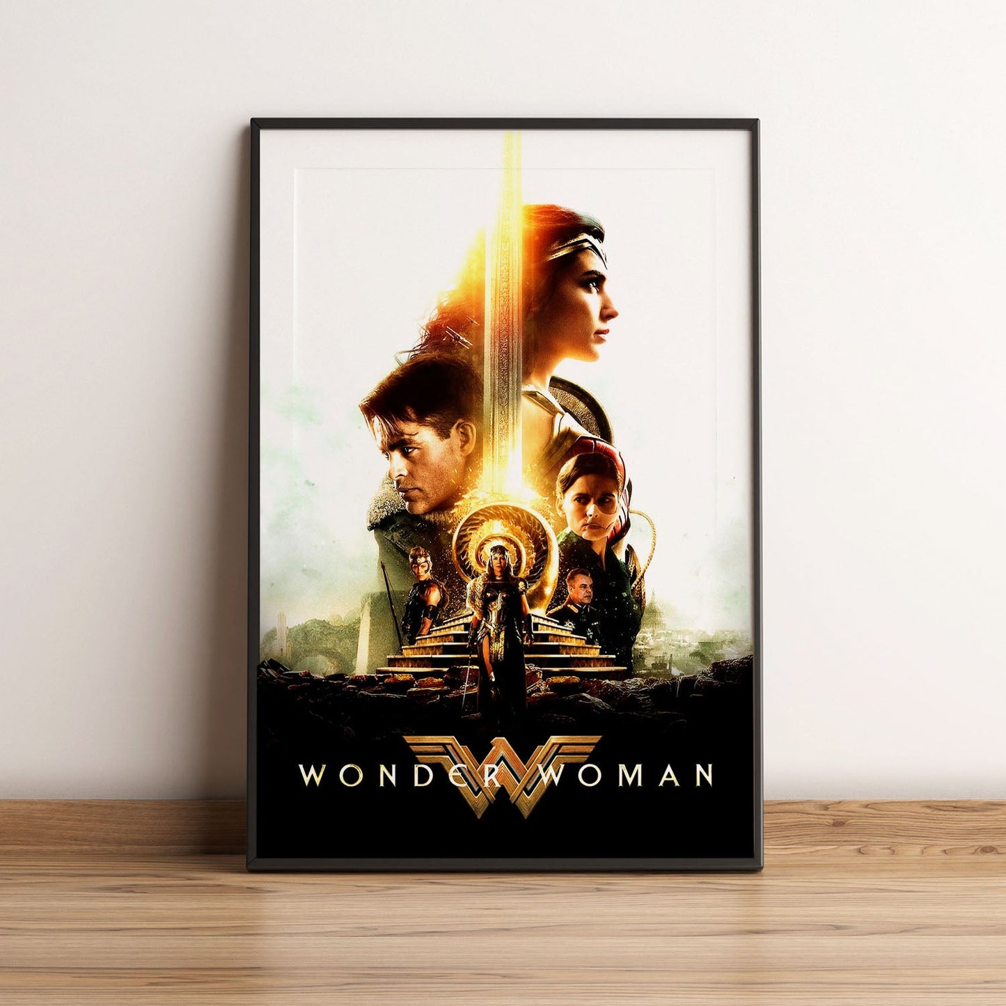 Flex Designs Poster Wonder Woman 5 x 7" Home Goods - Movie 2017 Movie Poster