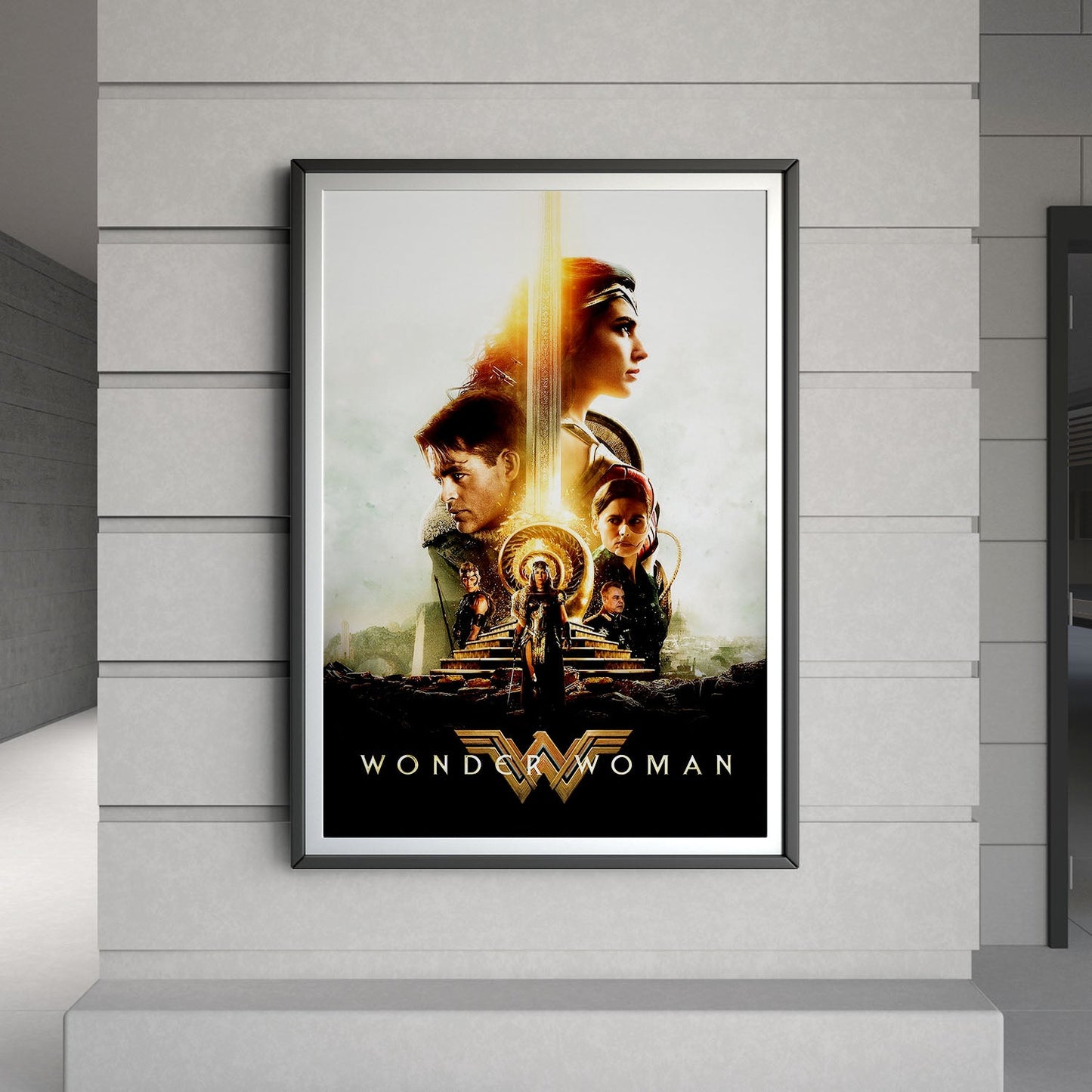 Flex Designs Poster Wonder Woman 8 x 10" Home Goods - Movie 2017 Movie Poster