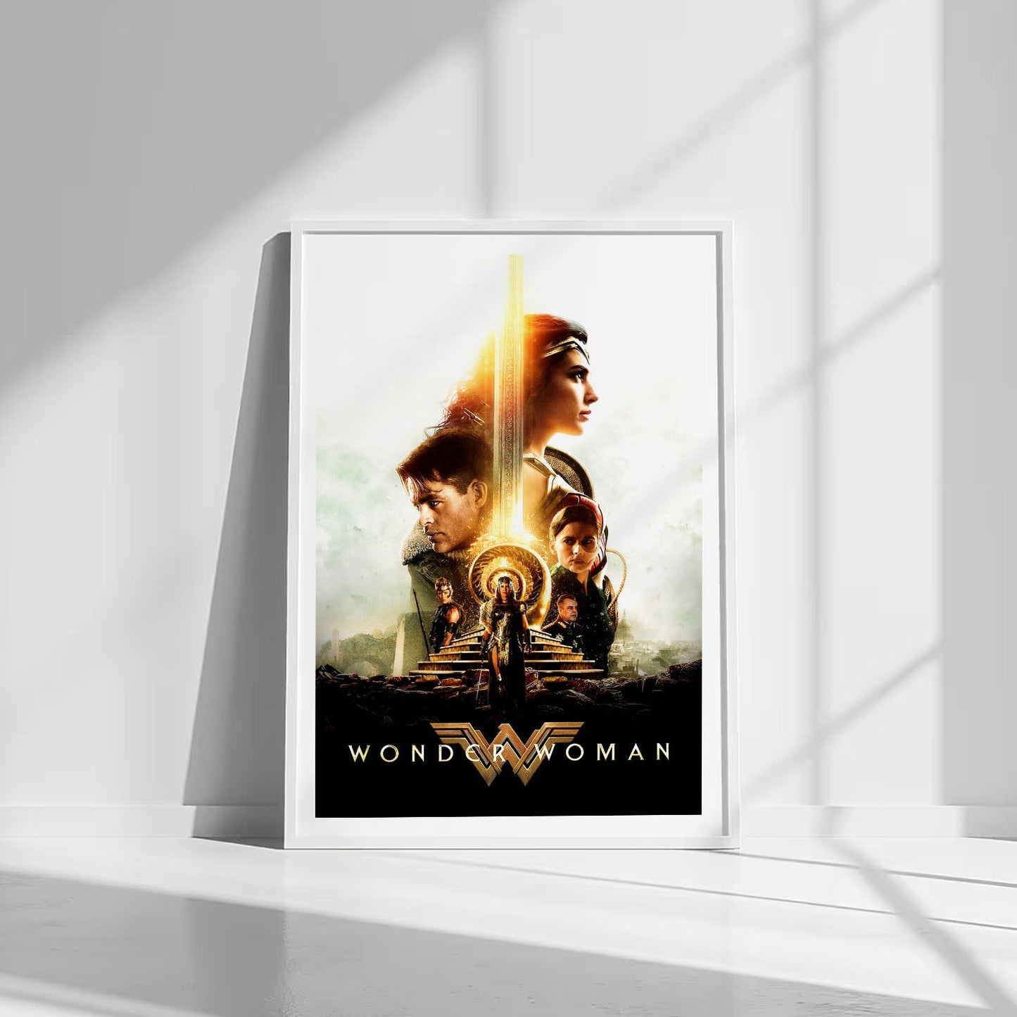 Flex Designs Poster Wonder Woman 8 x 10" Home Goods - Movie 2017 Movie Poster