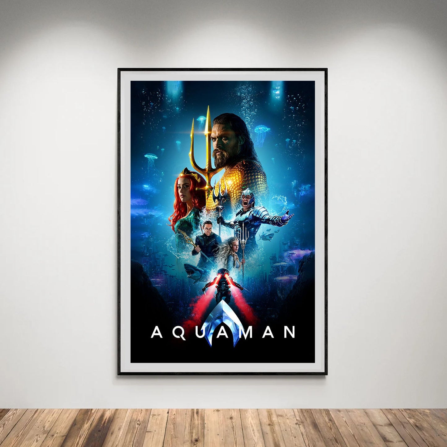 Flex Designs Poster Aquaman 5 x 7" Home Goods - Movie 2018 Movie Poster