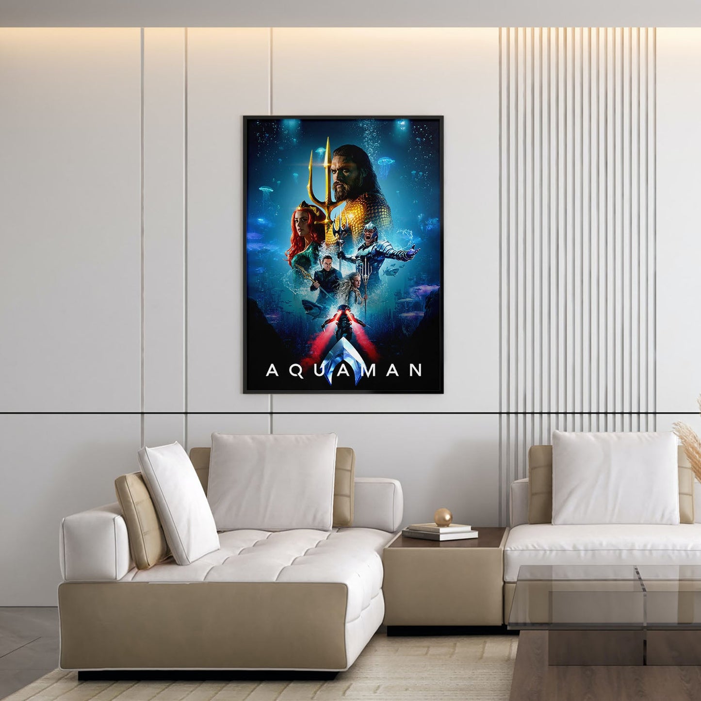 Flex Designs Poster Aquaman 5 x 7" Home Goods - Movie 2018 Movie Poster