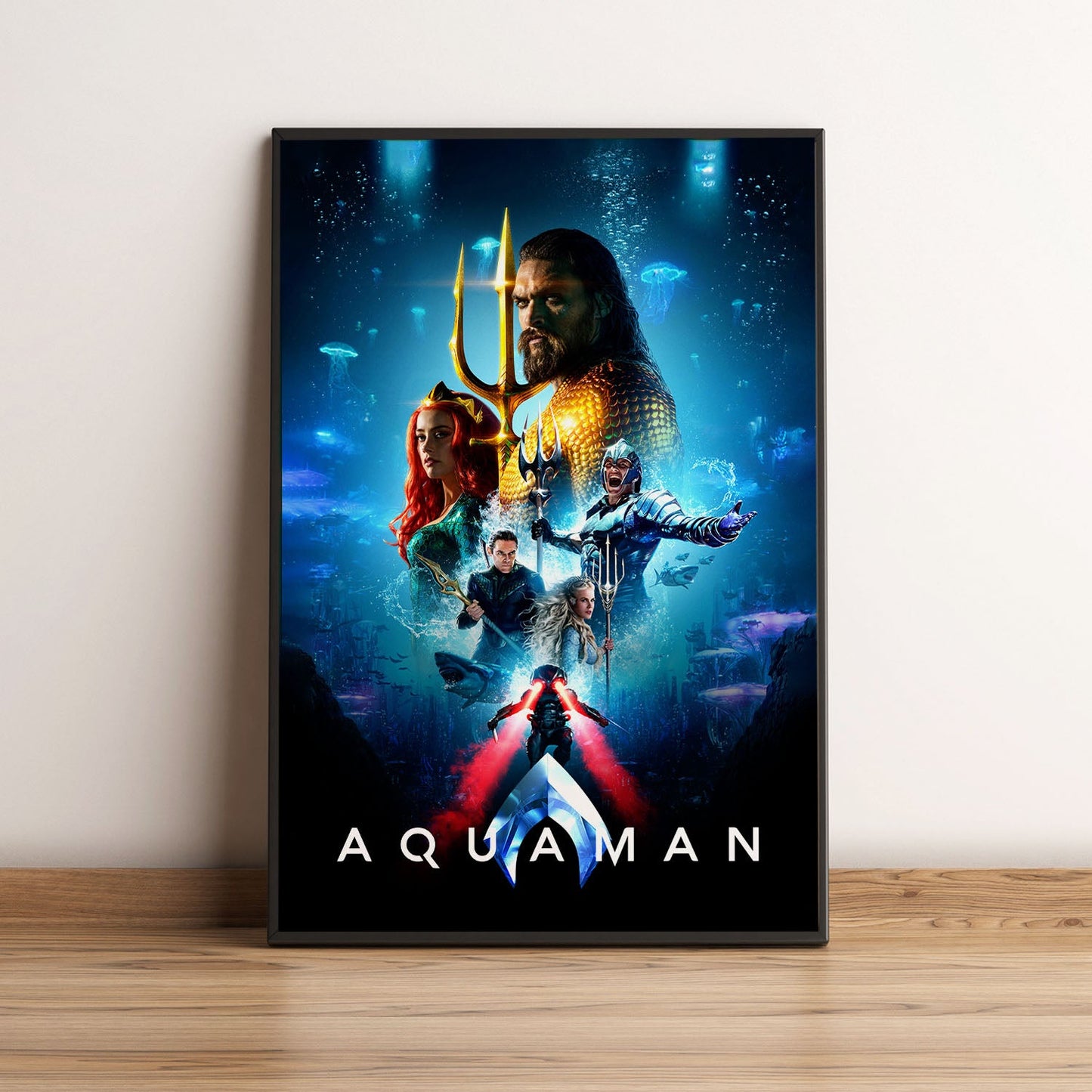 Flex Designs Poster Aquaman 5 x 7" Home Goods - Movie 2018 Movie Poster