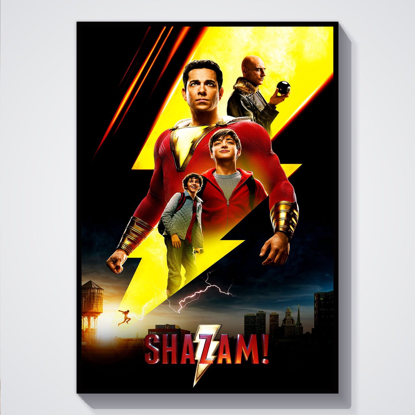 Flex Designs Poster Shazam 5 x 7" Home Goods - Movie 2019 Movie Poster