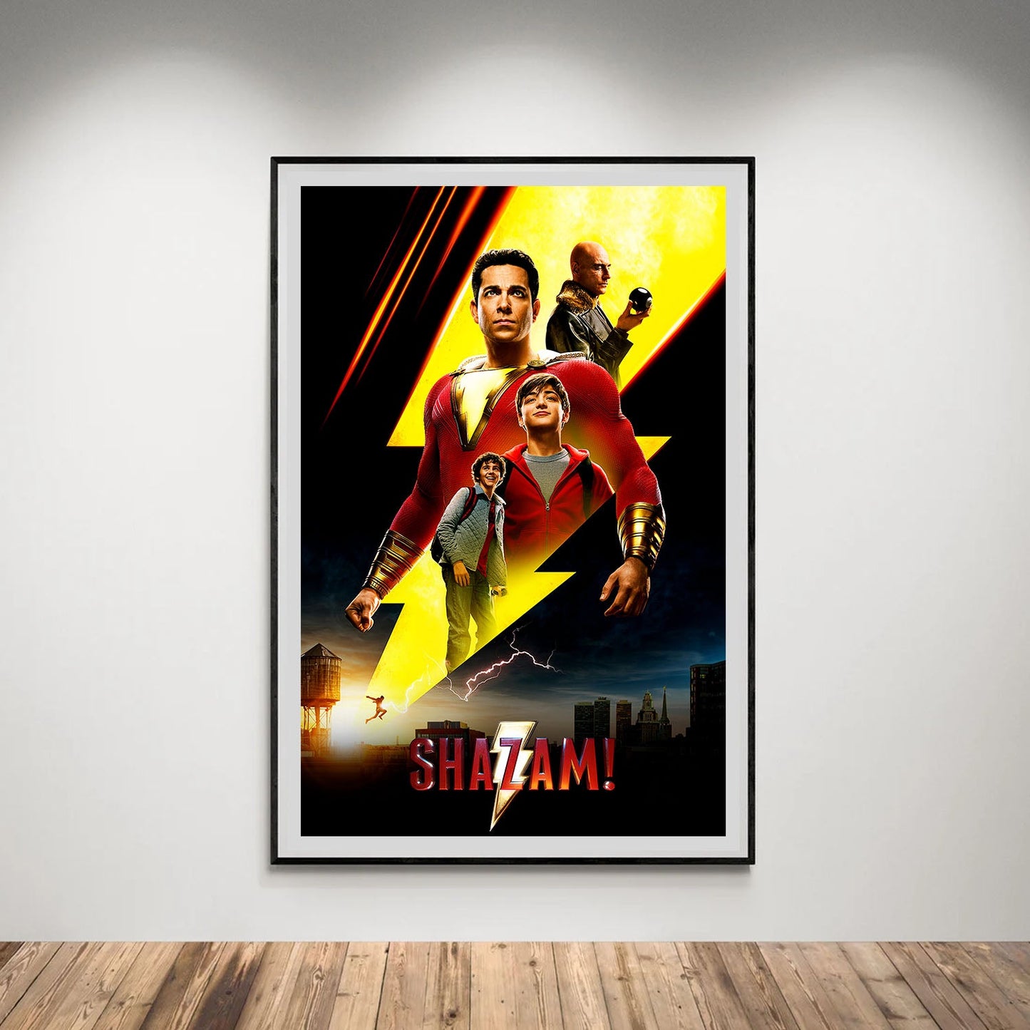 Flex Designs Poster Shazam 5 x 7" Home Goods - Movie 2019 Movie Poster