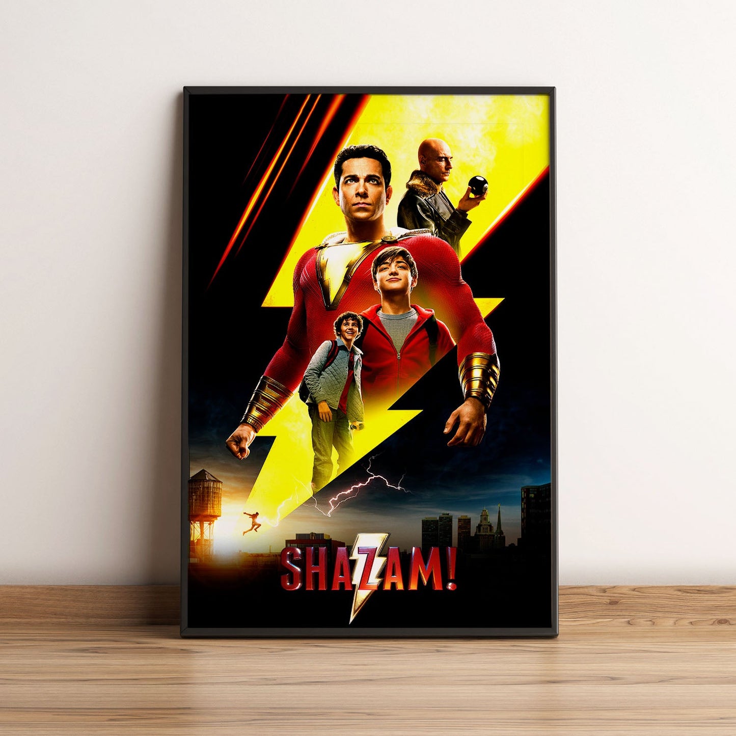 Flex Designs Poster Shazam 5 x 7" Home Goods - Movie 2019 Movie Poster