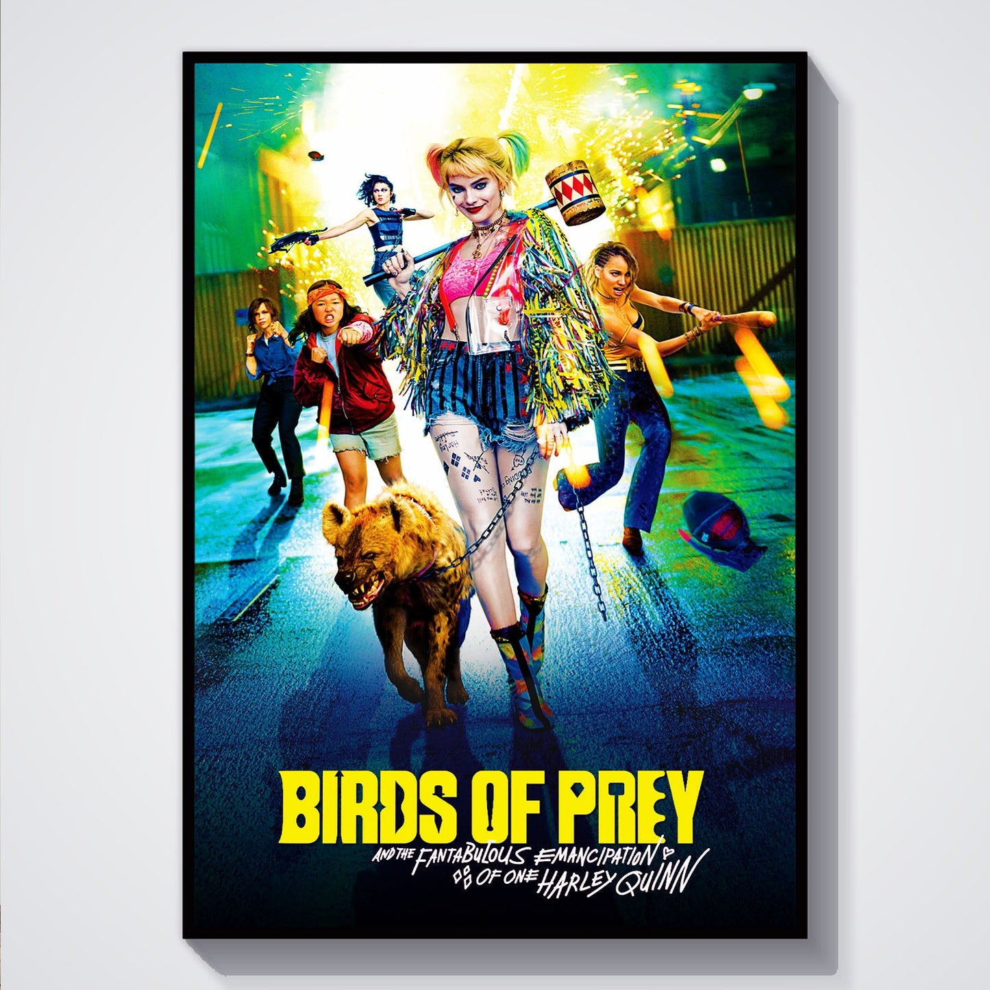 Flex Designs Poster Birds of Prey the Fantabulous Emancipation of Harley Quinn 5 x 7" Home Goods - Movie 2020 Movie Poster