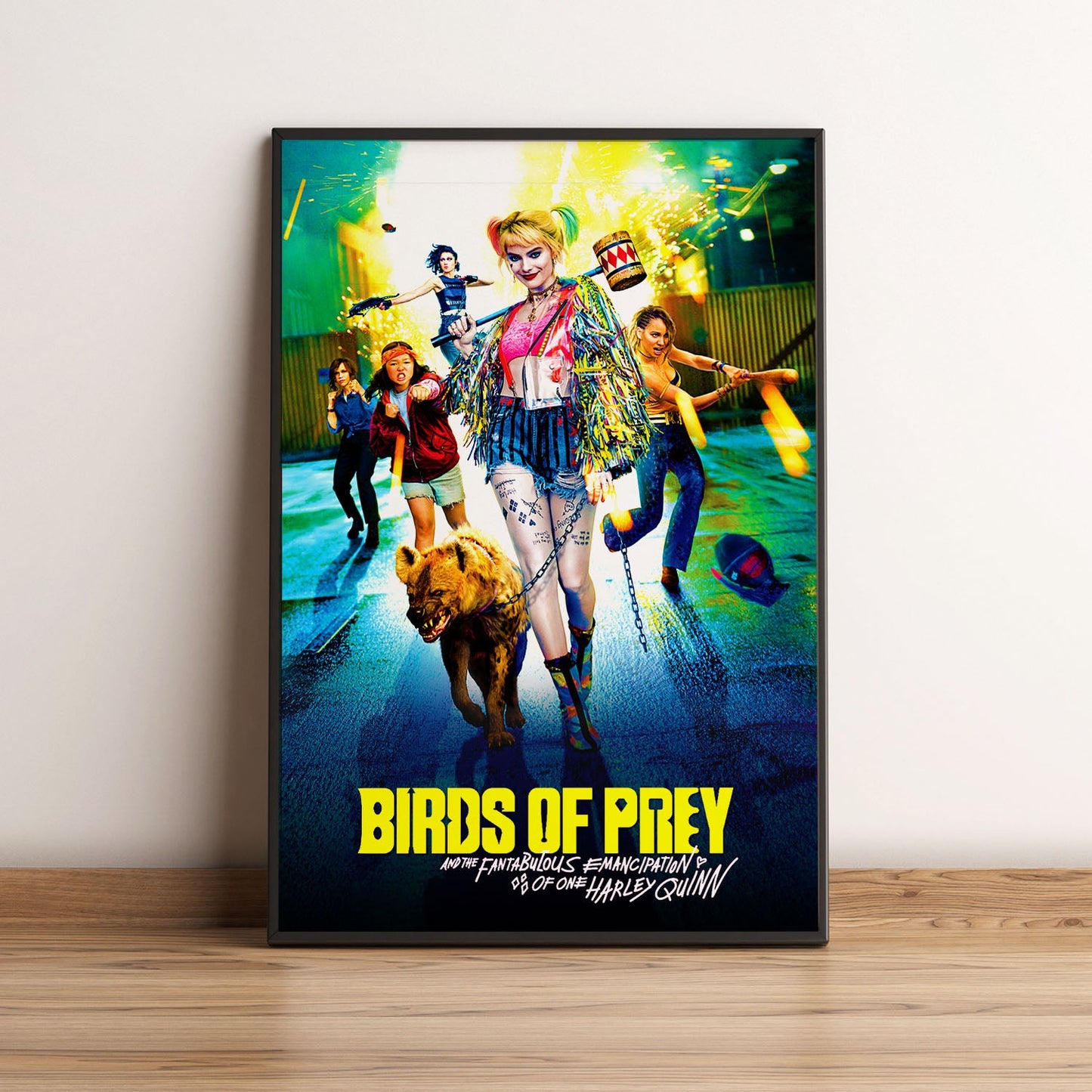 Flex Designs Poster Birds of Prey the Fantabulous Emancipation of Harley Quinn 5 x 7" Home Goods - Movie 2020 Movie Poster