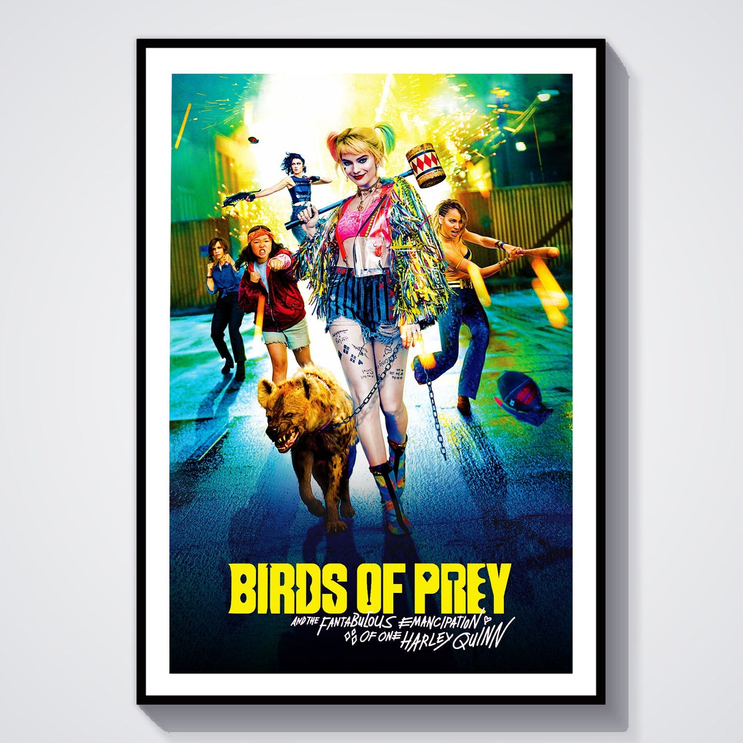 Flex Designs Poster Birds of Prey the Fantabulous Emancipation of Harley Quinn 8 x 10" Home Goods - Movie 2020 Movie Poster