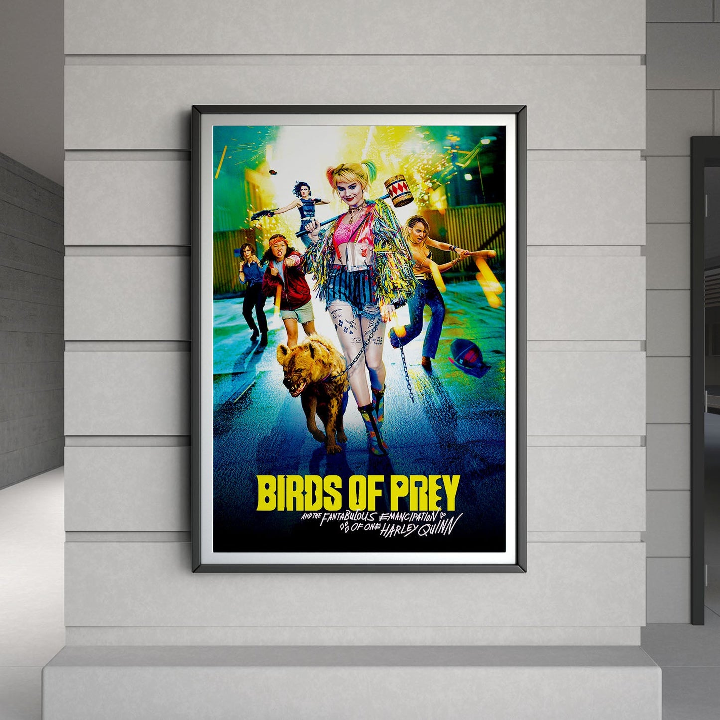 Flex Designs Poster Birds of Prey the Fantabulous Emancipation of Harley Quinn 8 x 10" Home Goods - Movie 2020 Movie Poster