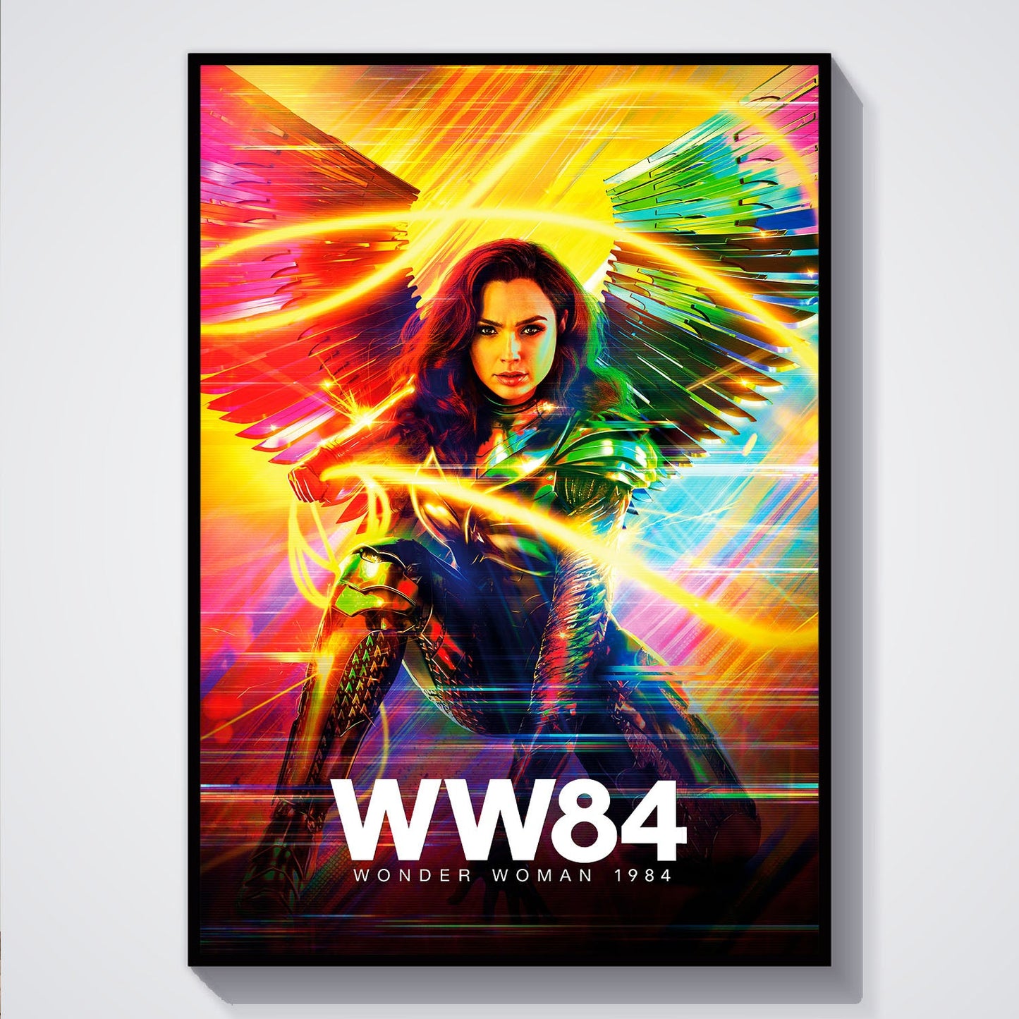Flex Designs Poster Wonder Woman 1984 5 x 7" Home Goods - Movie 2020 Movie Poster