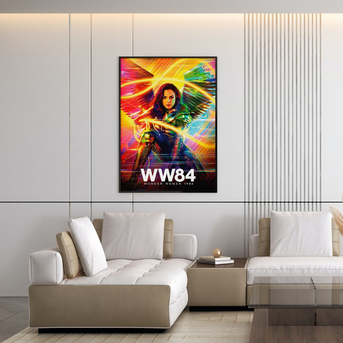 Flex Designs Poster Wonder Woman 1984 5 x 7" Home Goods - Movie 2020 Movie Poster