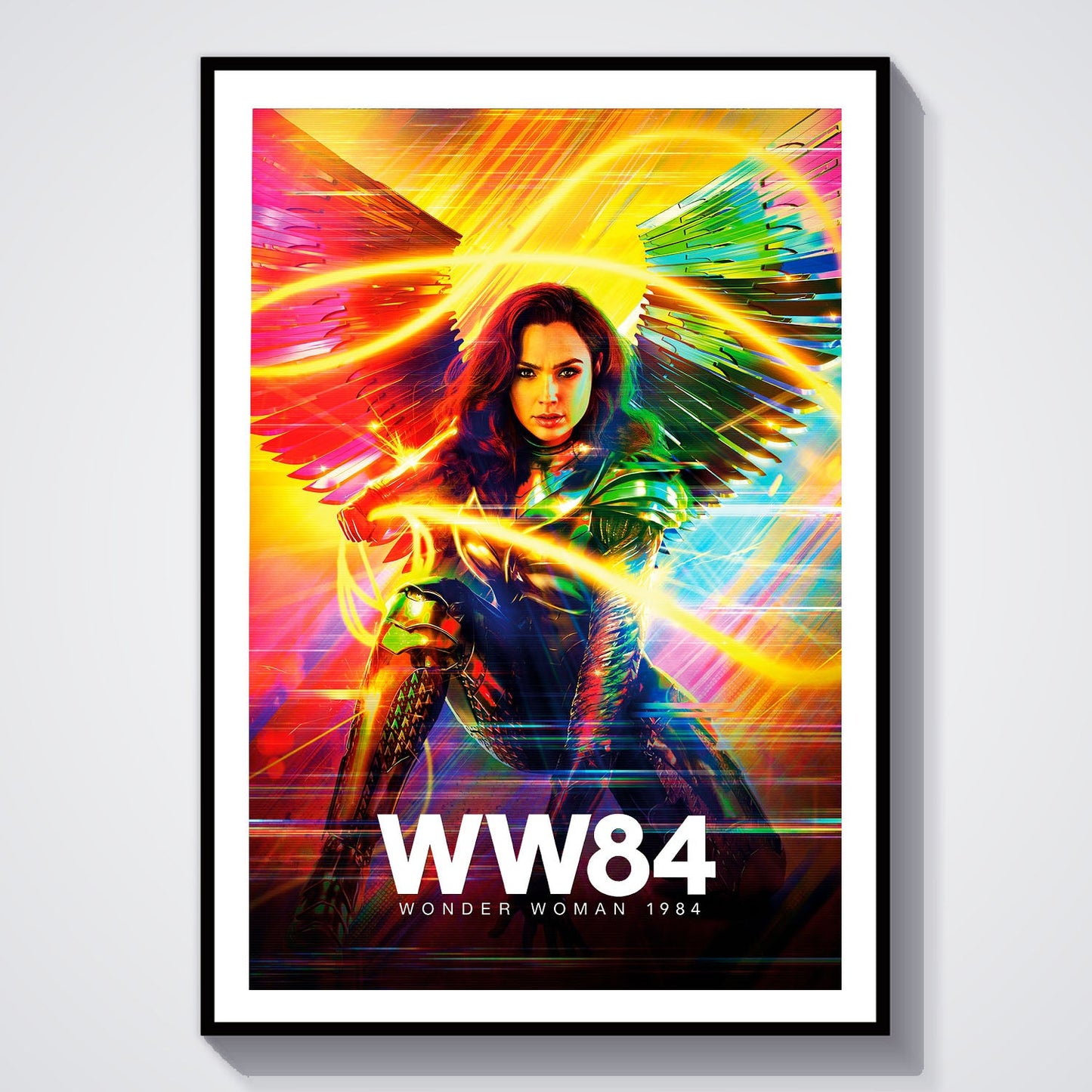 Flex Designs Poster Wonder Woman 1984 8 x 10" Home Goods - Movie 2020 Movie Poster