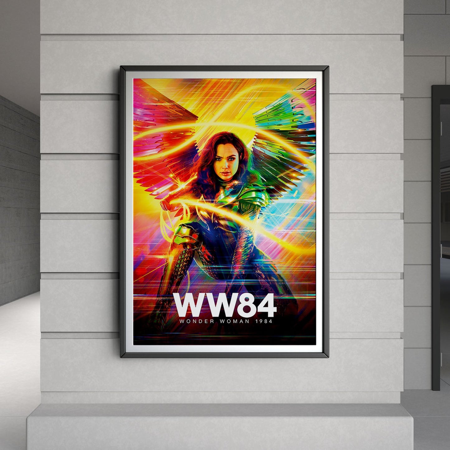 Flex Designs Poster Wonder Woman 1984 8 x 10" Home Goods - Movie 2020 Movie Poster