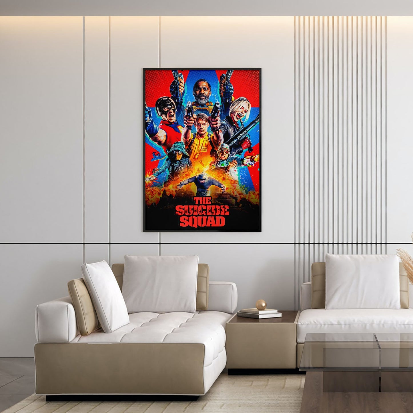 Flex Designs Poster The Suicide Squad 5 x 7" Home Goods - Movie 2021 Movie Poster