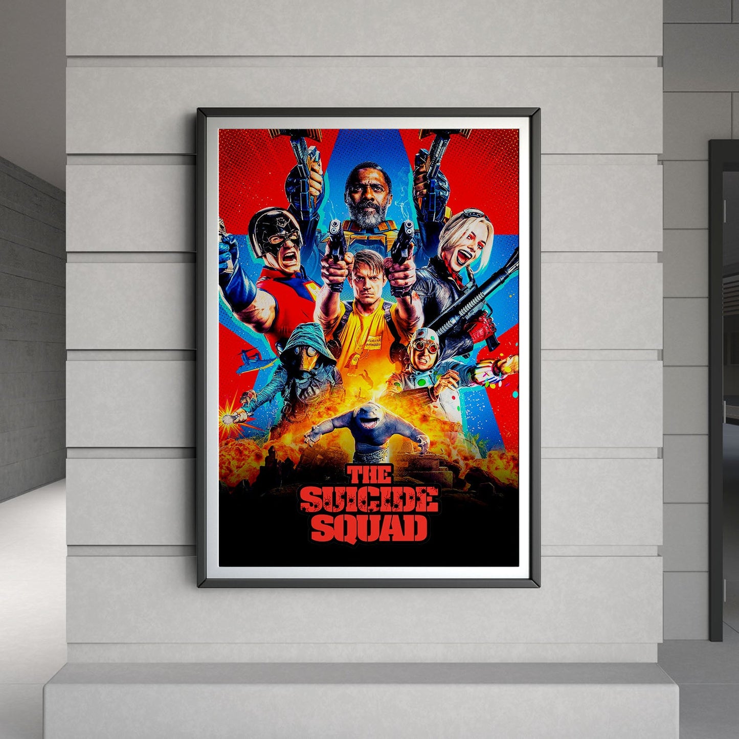 Flex Designs Poster The Suicide Squad 8 x 10" Home Goods - Movie 2021 Movie Poster