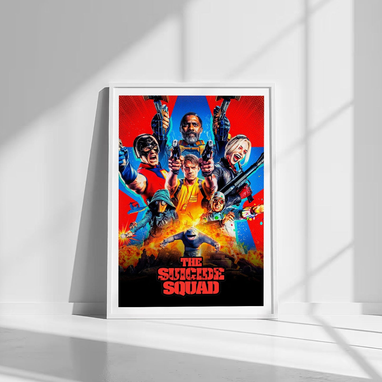 Flex Designs Poster The Suicide Squad 8 x 10" Home Goods - Movie 2021 Movie Poster