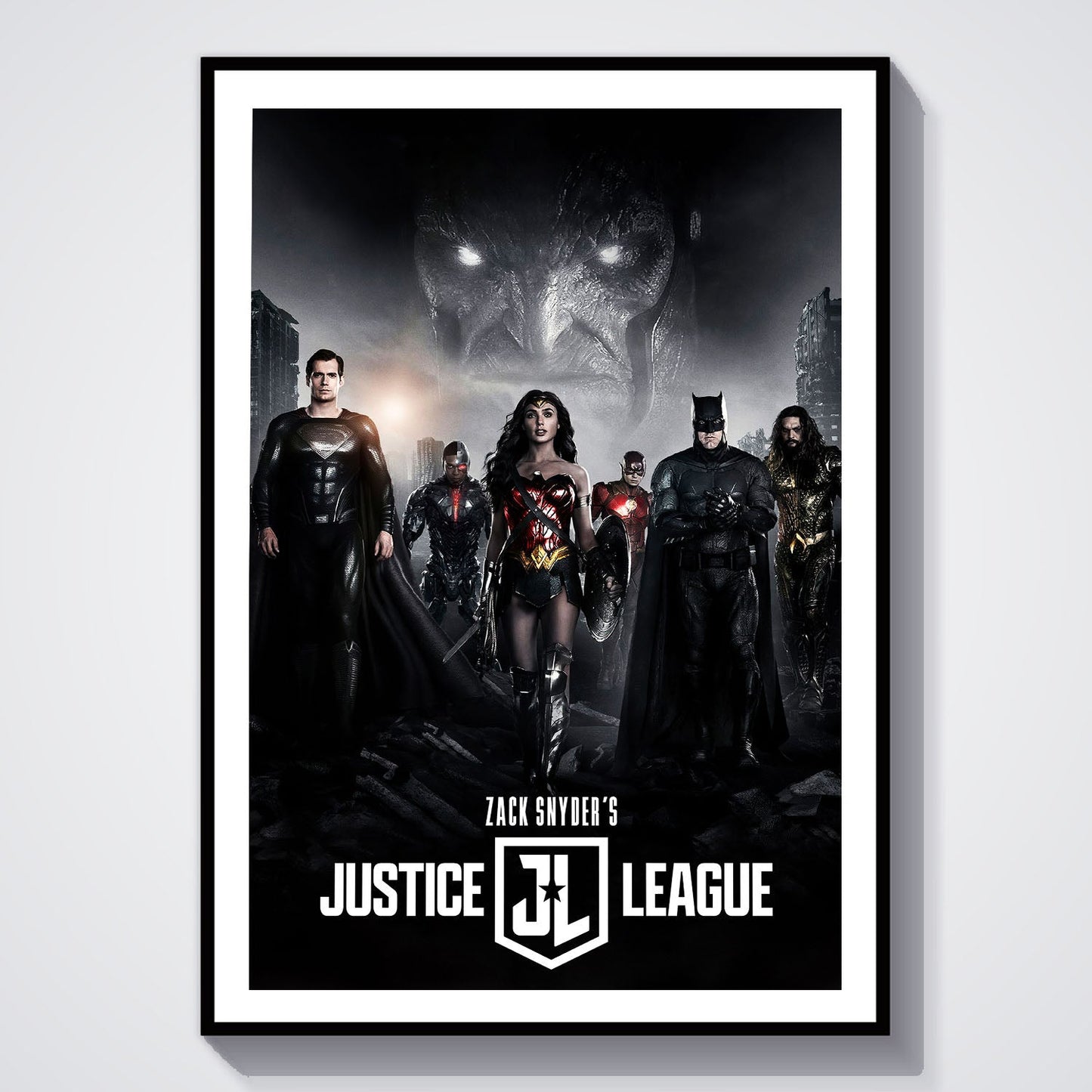 Flex Designs Poster Zack Snyders Justice League 8 x 10" Home Goods - Movie 2021 Movie Poster