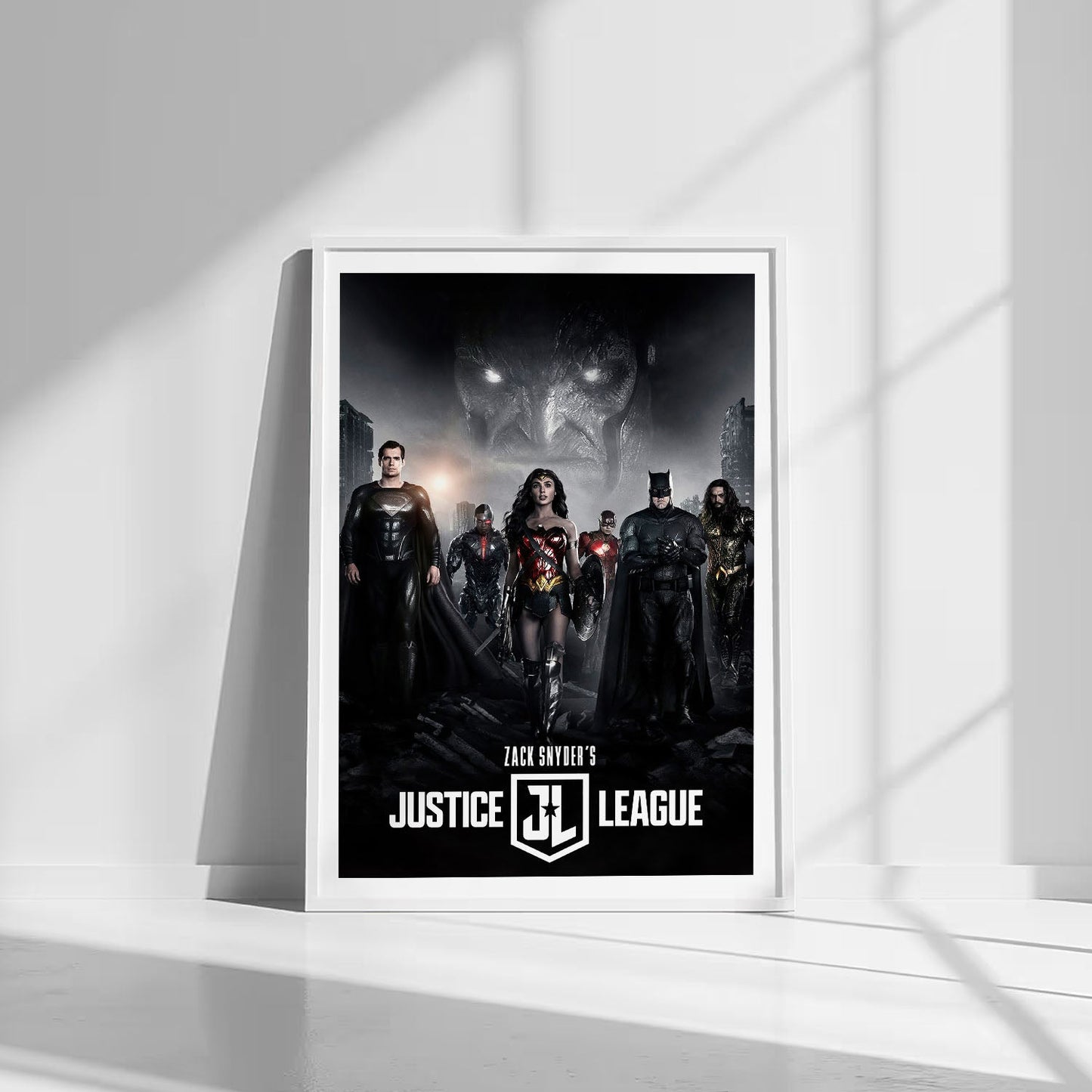 Flex Designs Poster Zack Snyders Justice League 8 x 10" Home Goods - Movie 2021 Movie Poster