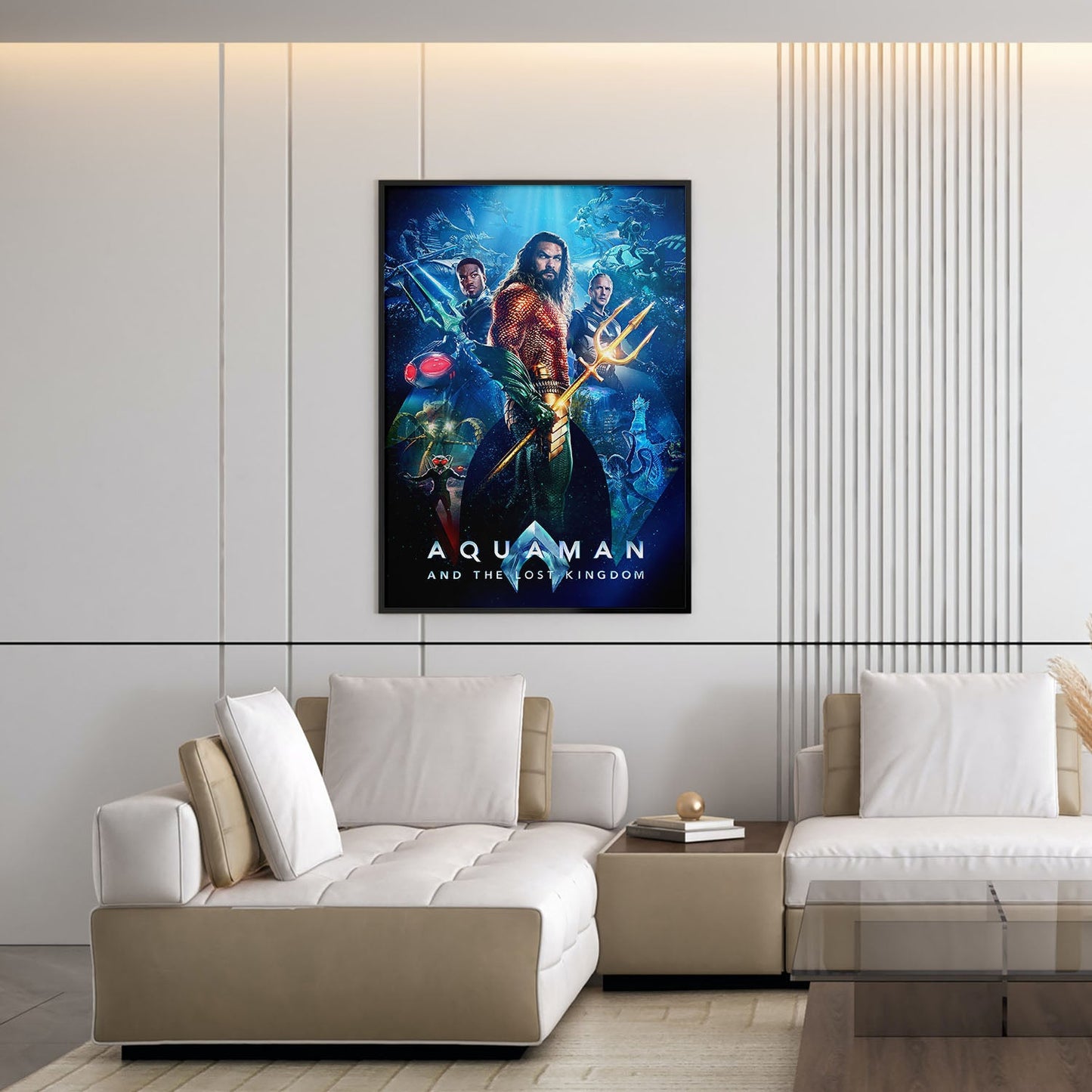 Flex Designs Poster Aquaman and the Lost Kingdom 5 x 7" Home Goods - Movie 2023 Movie Poster