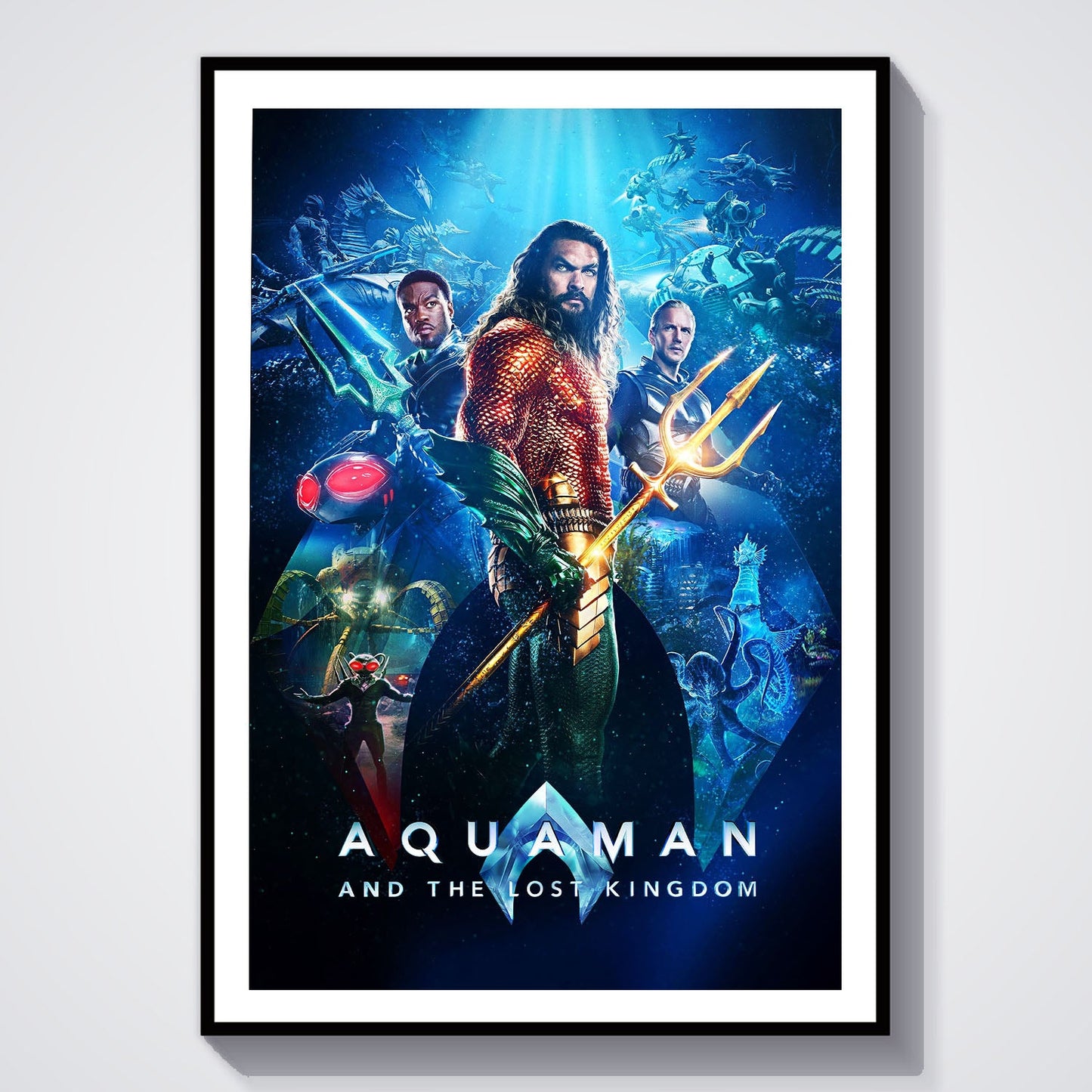 Flex Designs Poster Aquaman and the Lost Kingdom 8 x 10" Home Goods - Movie 2023 Movie Poster