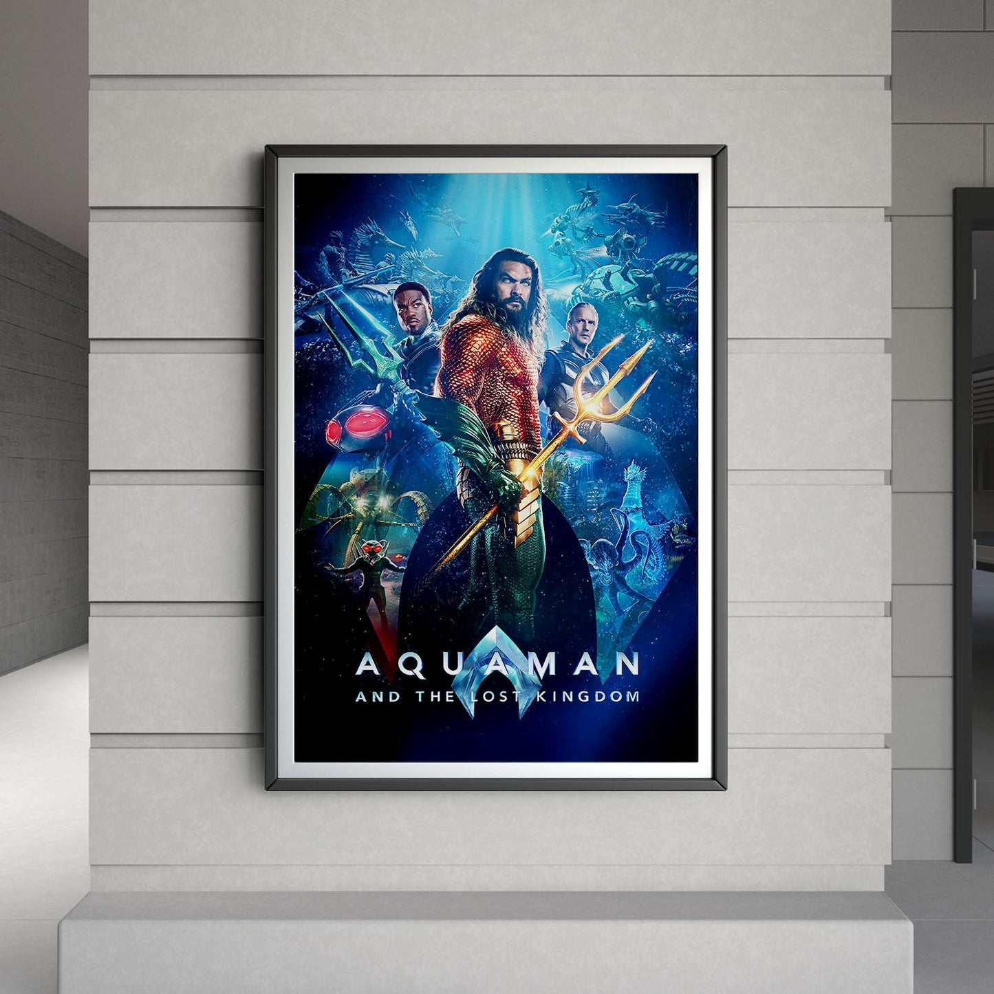 Flex Designs Poster Aquaman and the Lost Kingdom 8 x 10" Home Goods - Movie 2023 Movie Poster