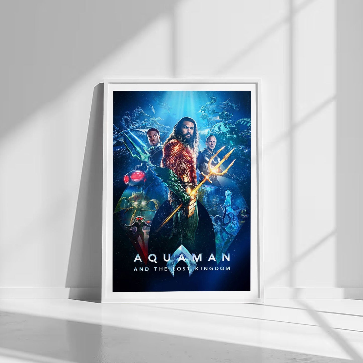 Flex Designs Poster Aquaman and the Lost Kingdom 8 x 10" Home Goods - Movie 2023 Movie Poster