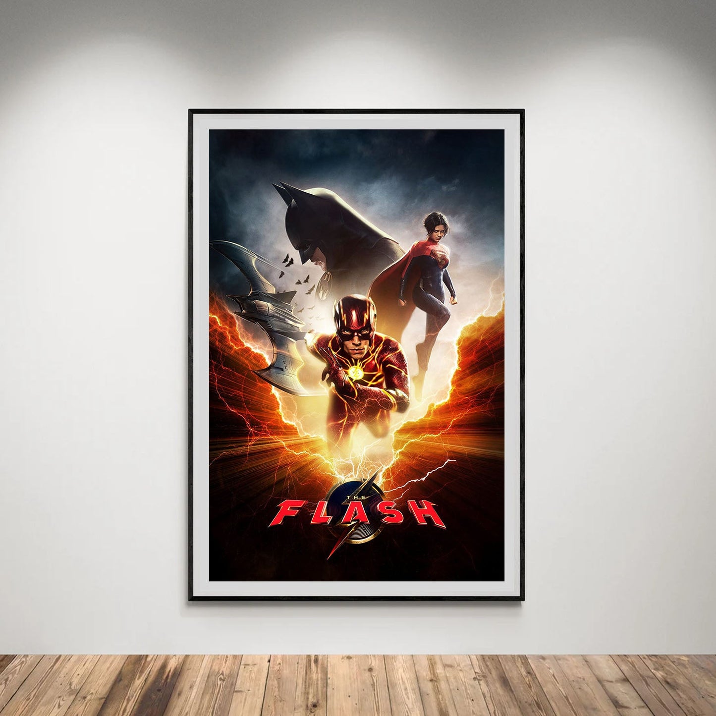 Flex Designs Poster The Flash 5 x 7" Home Goods - Movie 2023 Movie Poster