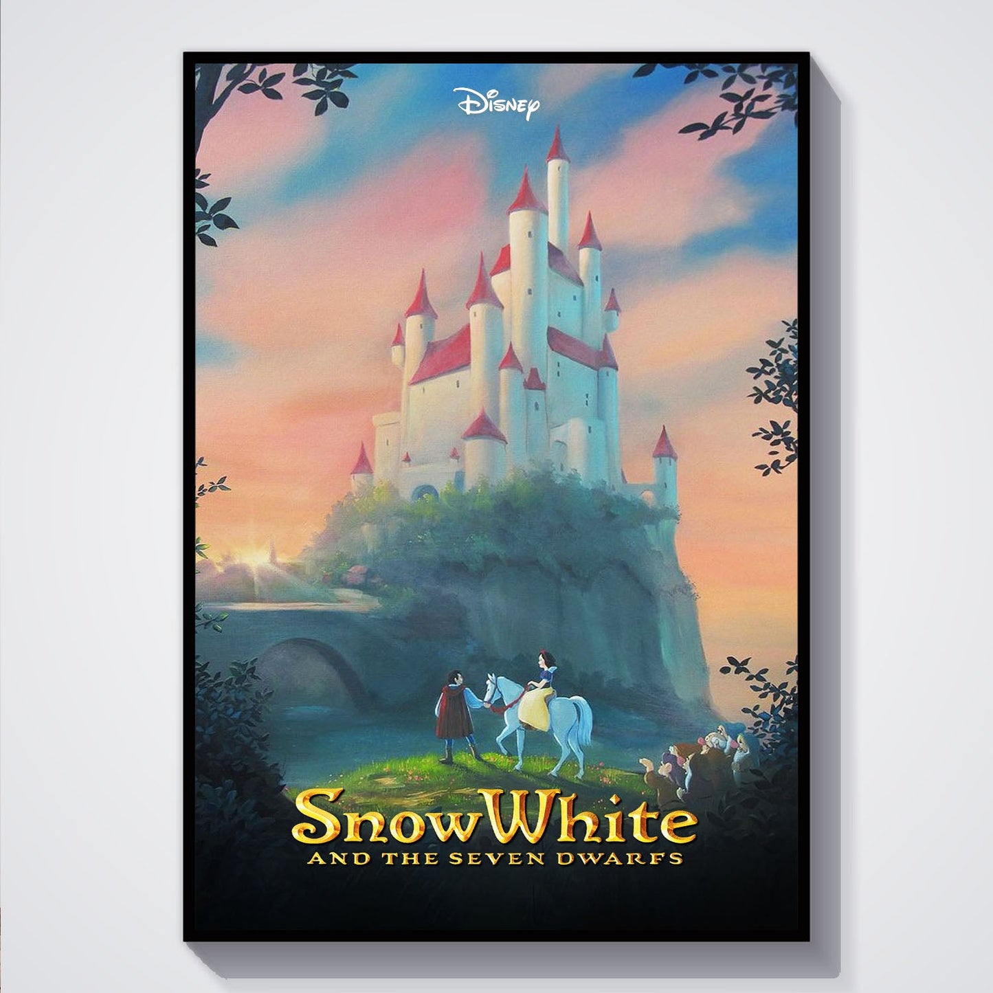 Flex Designs Poster Snow White and the Seven Dwarfs 5 x 7" Home Goods - Movie 1938 Movie Poster