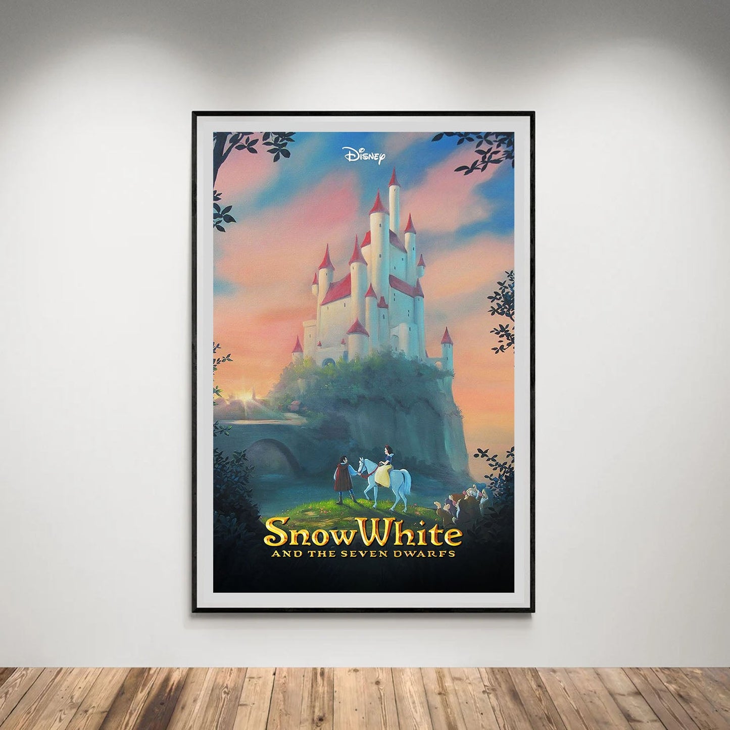Flex Designs Poster Snow White and the Seven Dwarfs 5 x 7" Home Goods - Movie 1938 Movie Poster