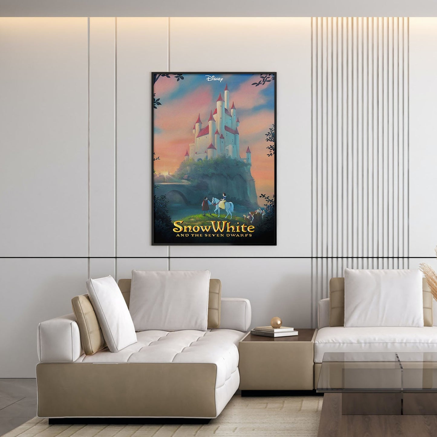 Flex Designs Poster Snow White and the Seven Dwarfs 5 x 7" Home Goods - Movie 1938 Movie Poster