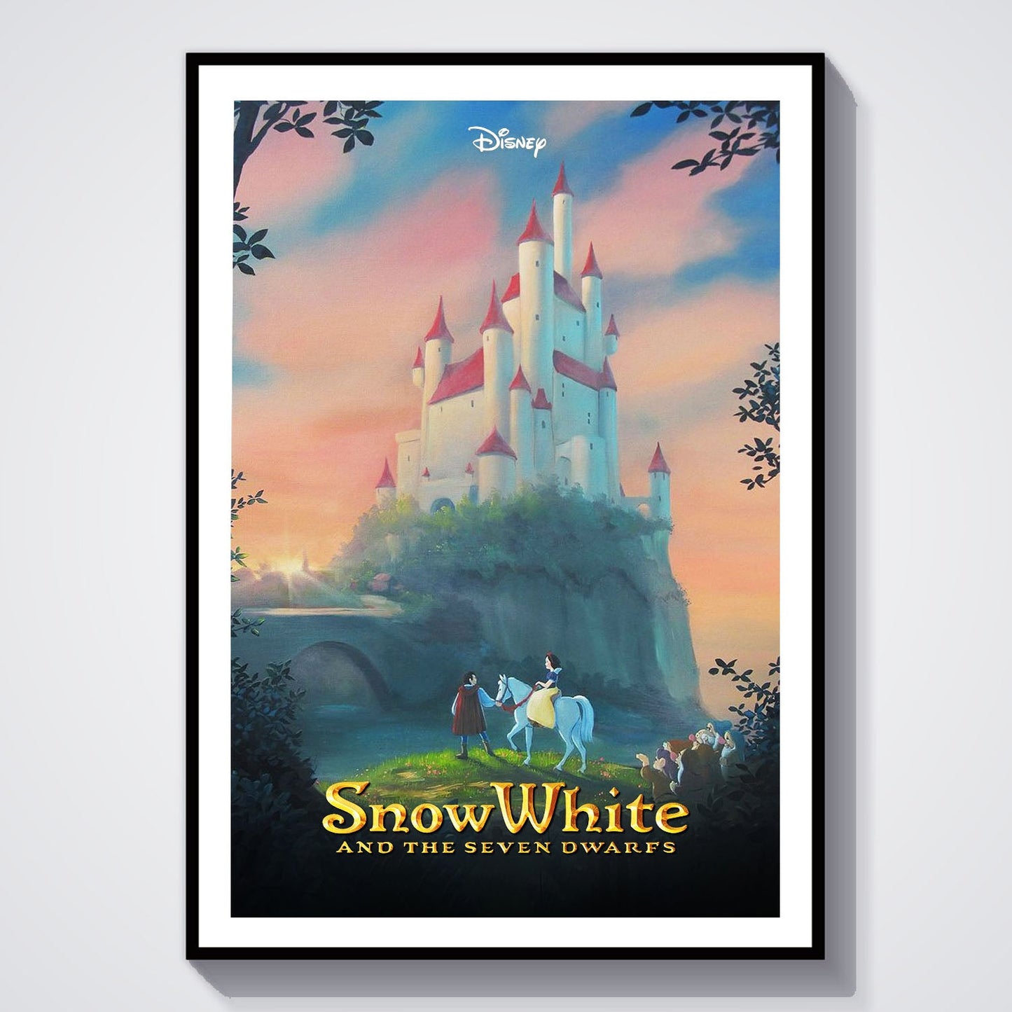 Flex Designs Poster Snow White and the Seven Dwarfs 8 x 10" Home Goods - Movie 1938 Movie Poster