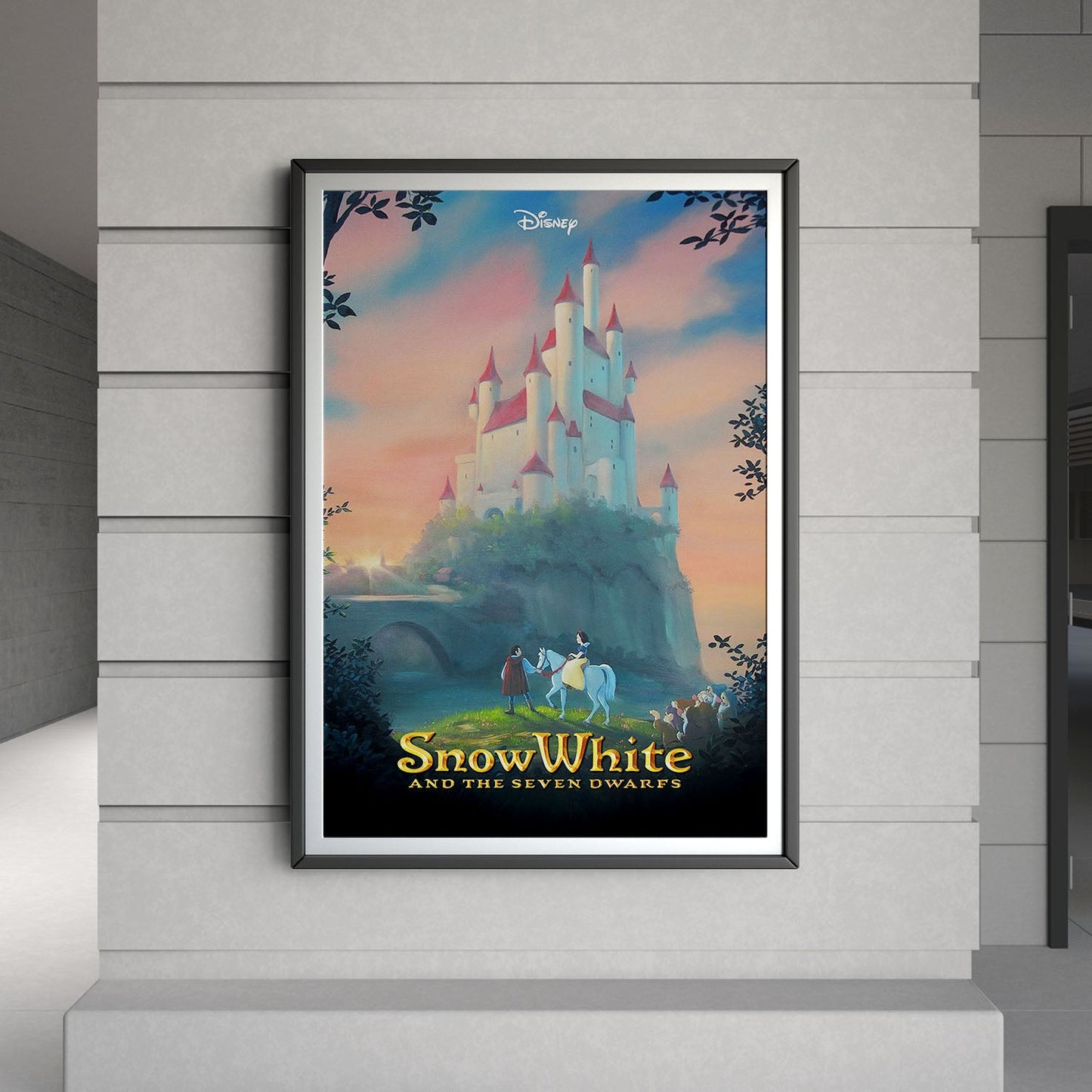 Flex Designs Poster Snow White and the Seven Dwarfs 8 x 10" Home Goods - Movie 1938 Movie Poster