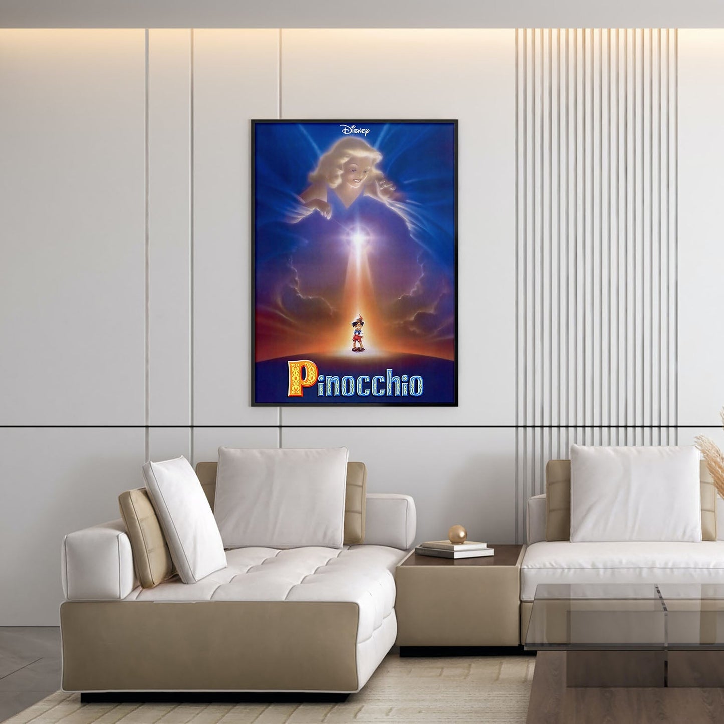 Flex Designs Poster Pinocchio 5 x 7" Home Goods - Movie 1940 Movie Poster