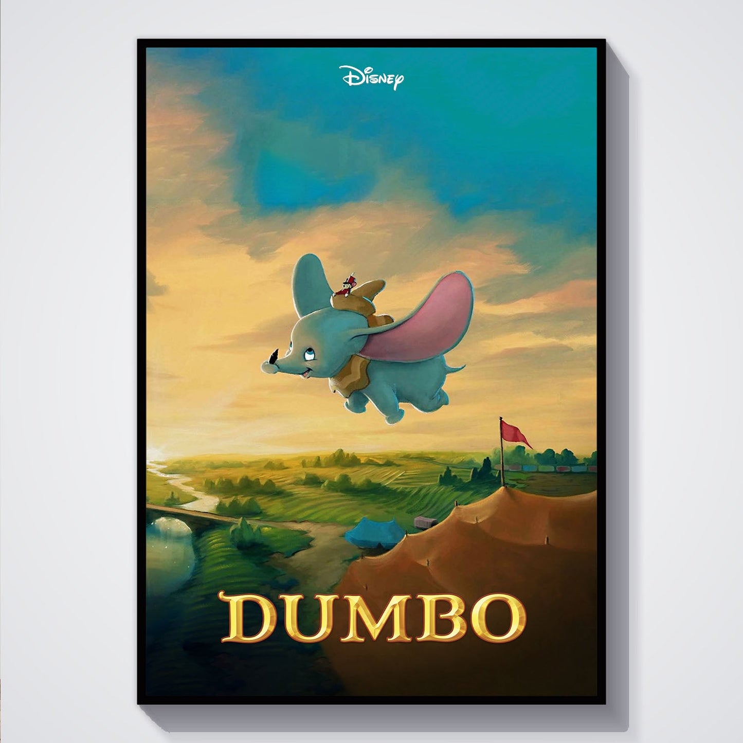 Flex Designs Poster Dumbo 5 x 7" Home Goods - Movie 1941 Movie Poster