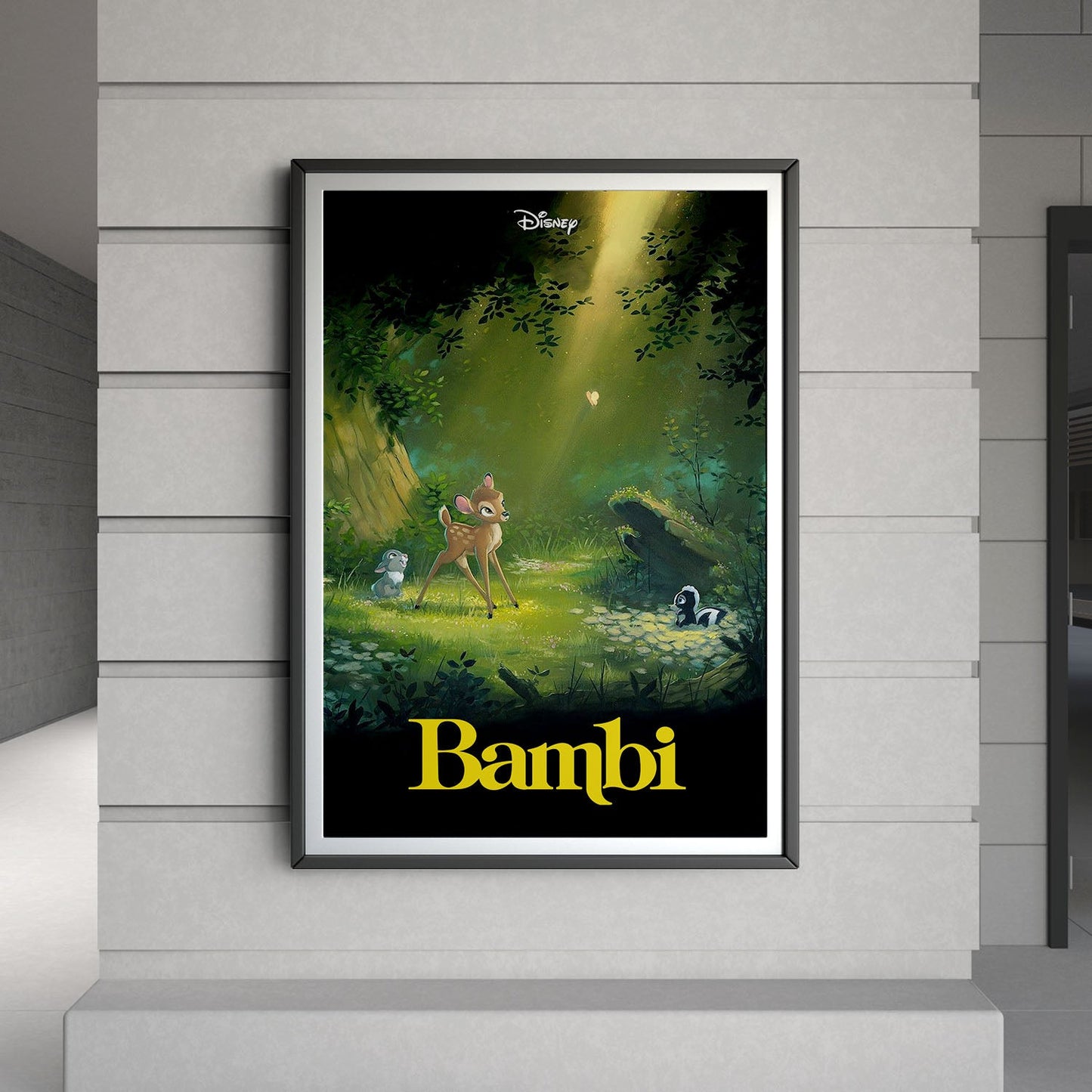 Flex Designs Poster Bambi 8 x 10" Home Goods - Movie 1942 Movie Poster