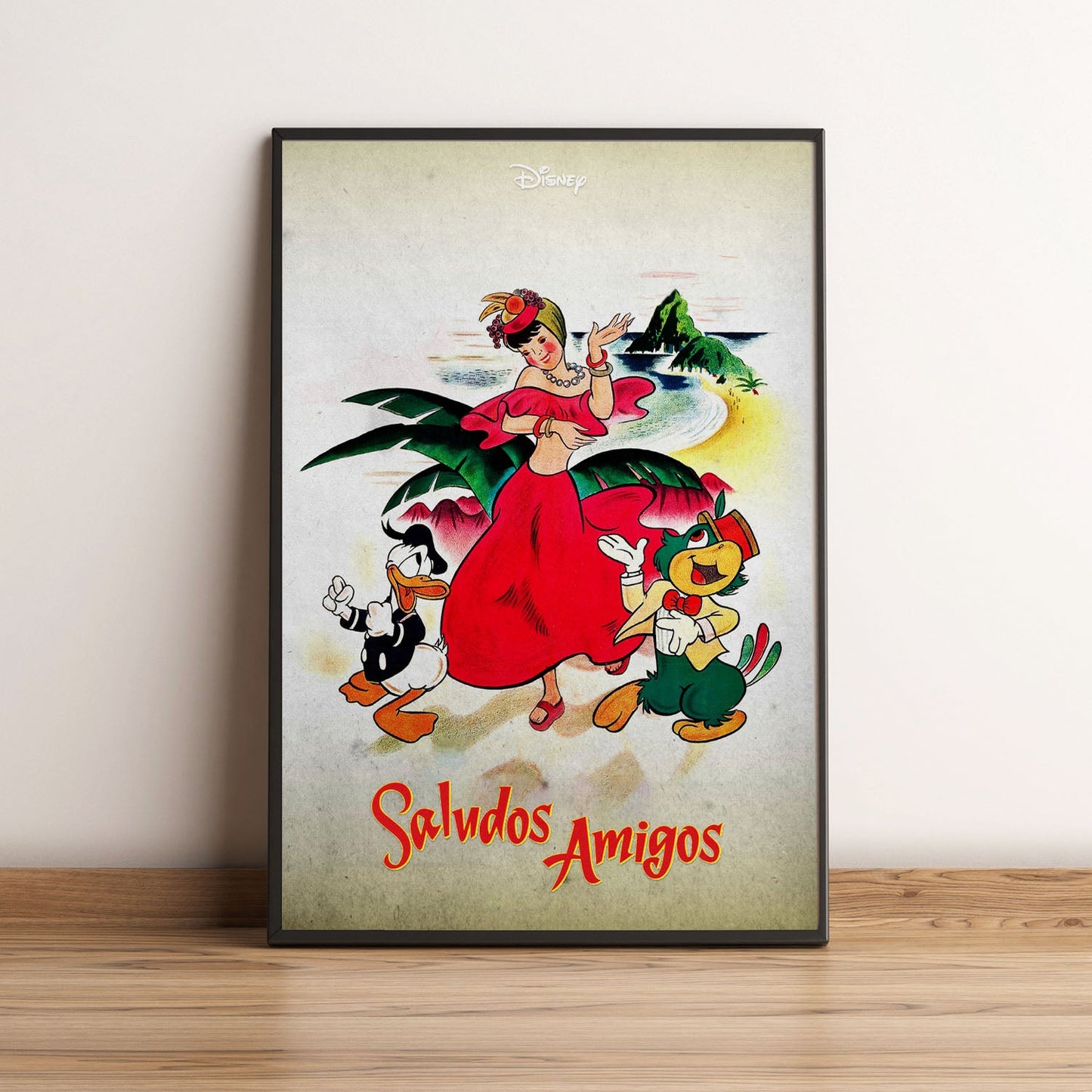 Flex Designs Poster Saludos Amigos 5 x 7" Home Goods - Movie 1942 Movie Poster