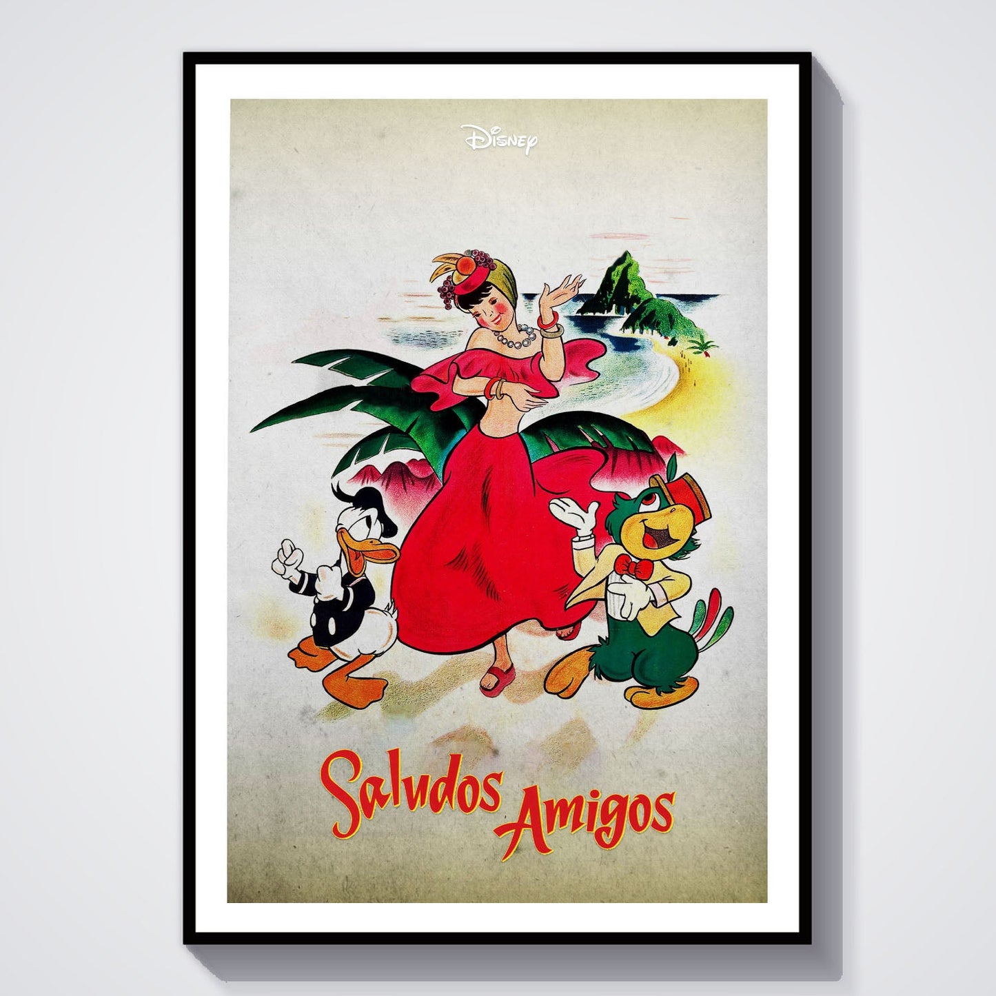 Flex Designs Poster Saludos Amigos 8 x 10" Home Goods - Movie 1942 Movie Poster