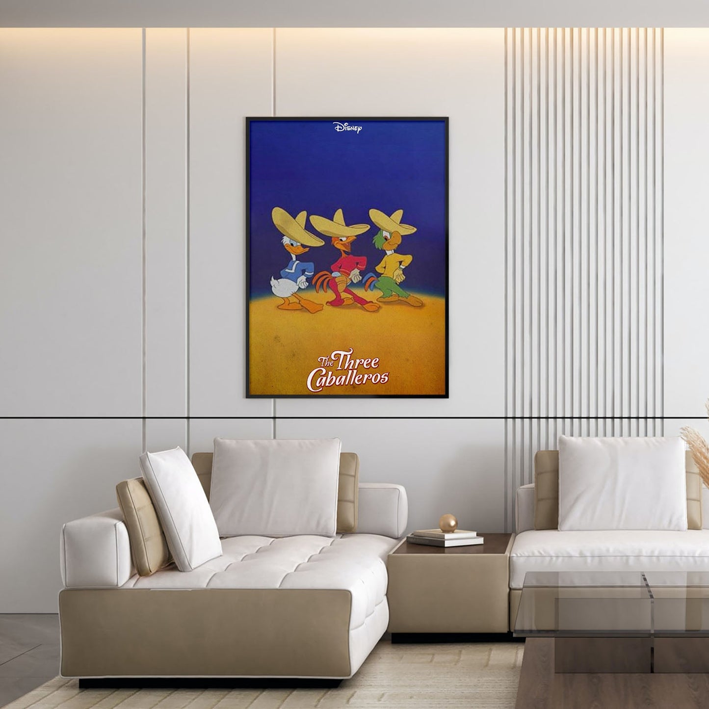 Flex Designs Poster The Three Caballeros 5 x 7" Home Goods - Movie 1944 Movie Poster