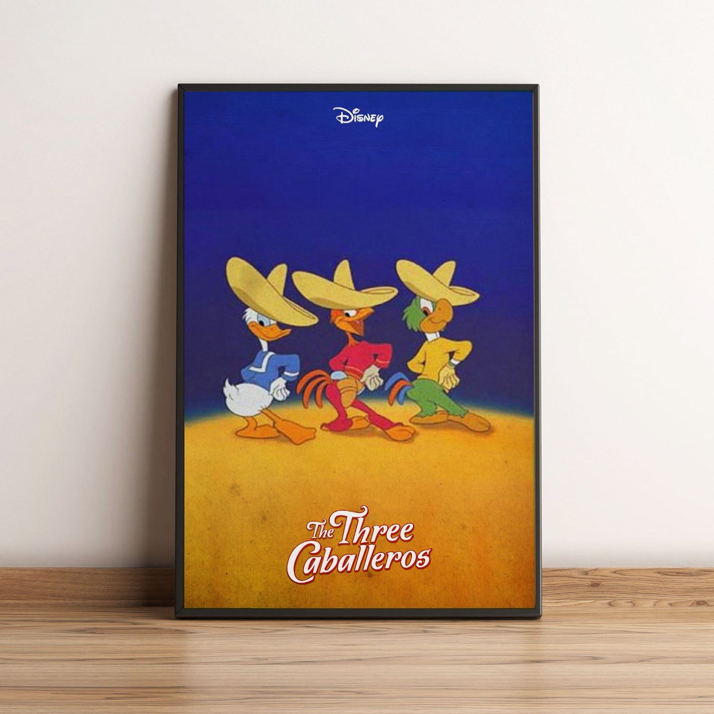 Flex Designs Poster The Three Caballeros 5 x 7" Home Goods - Movie 1944 Movie Poster