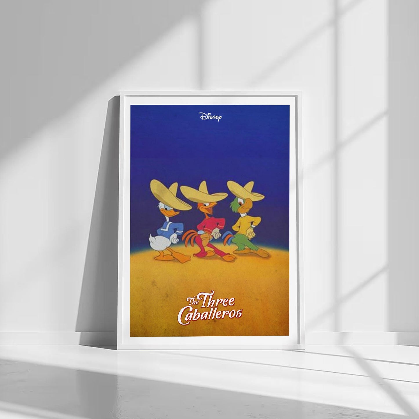 Flex Designs Poster The Three Caballeros 8 x 10" Home Goods - Movie 1944 Movie Poster