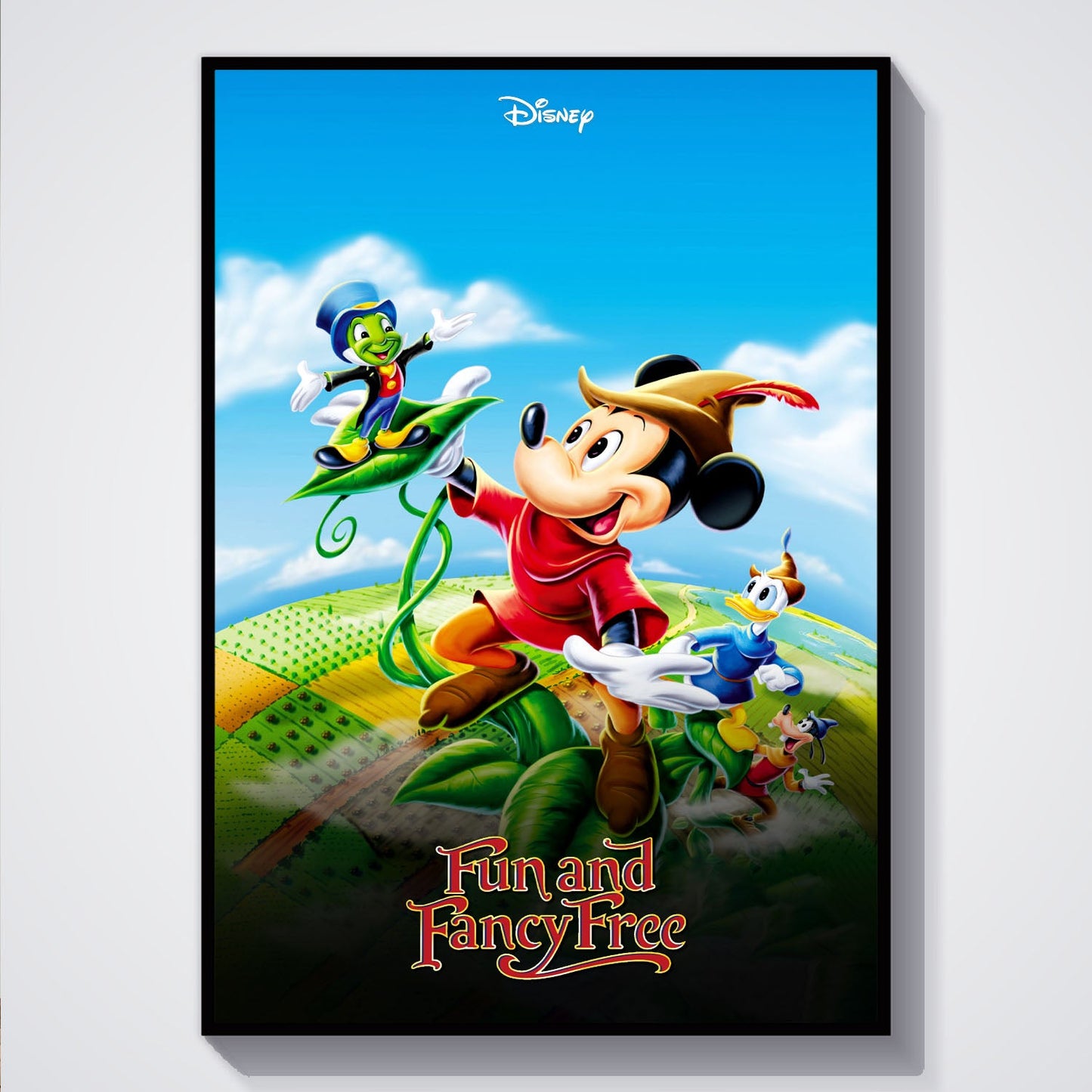 Flex Designs Poster Fun and Fancy Free 5 x 7" Home Goods - Movie 1947 Movie Poster