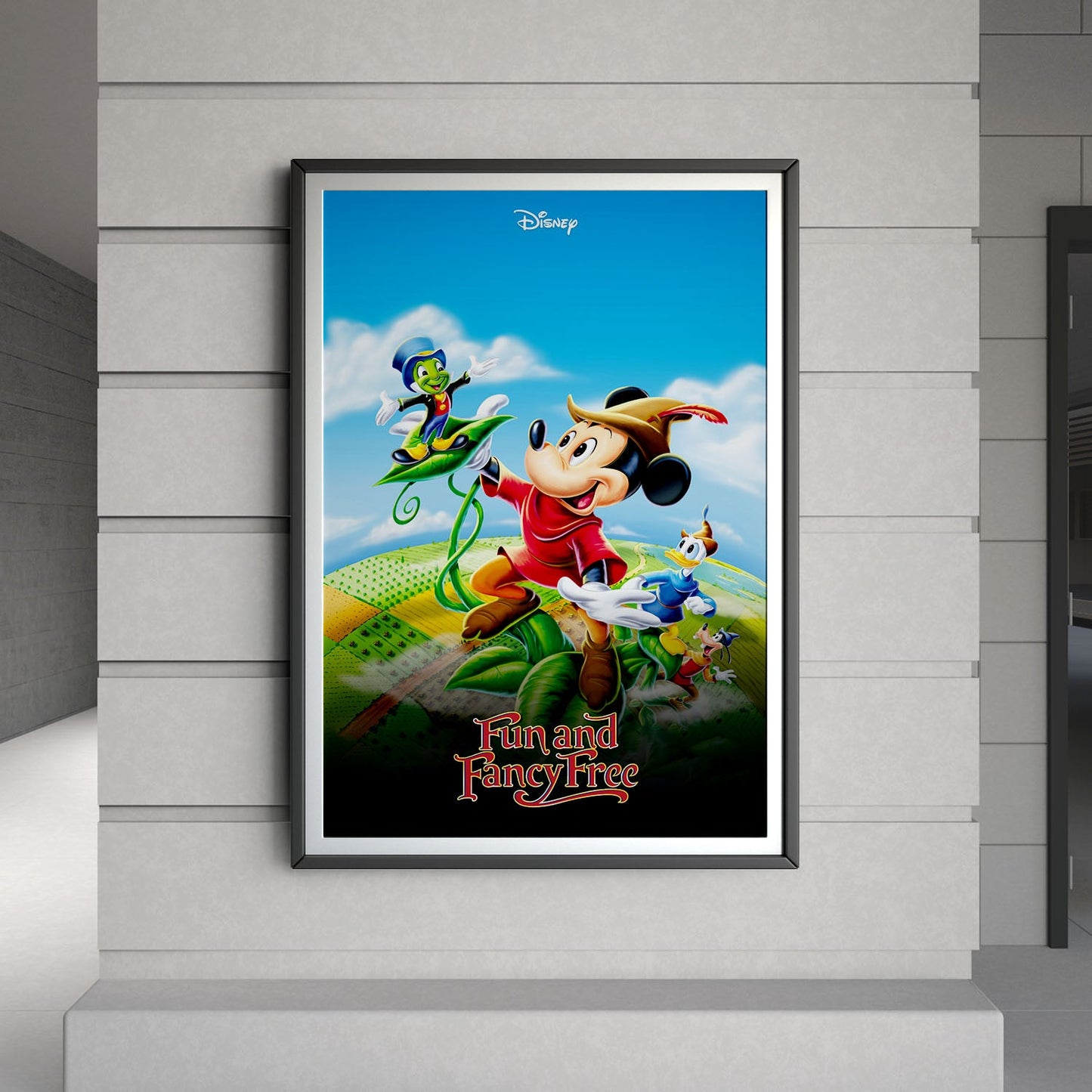 Flex Designs Poster Fun and Fancy Free 8 x 10" Home Goods - Movie 1947 Movie Poster