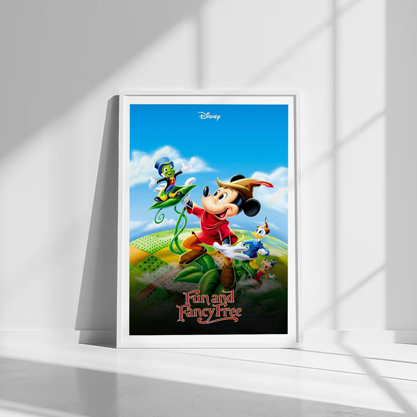 Flex Designs Poster Fun and Fancy Free 8 x 10" Home Goods - Movie 1947 Movie Poster