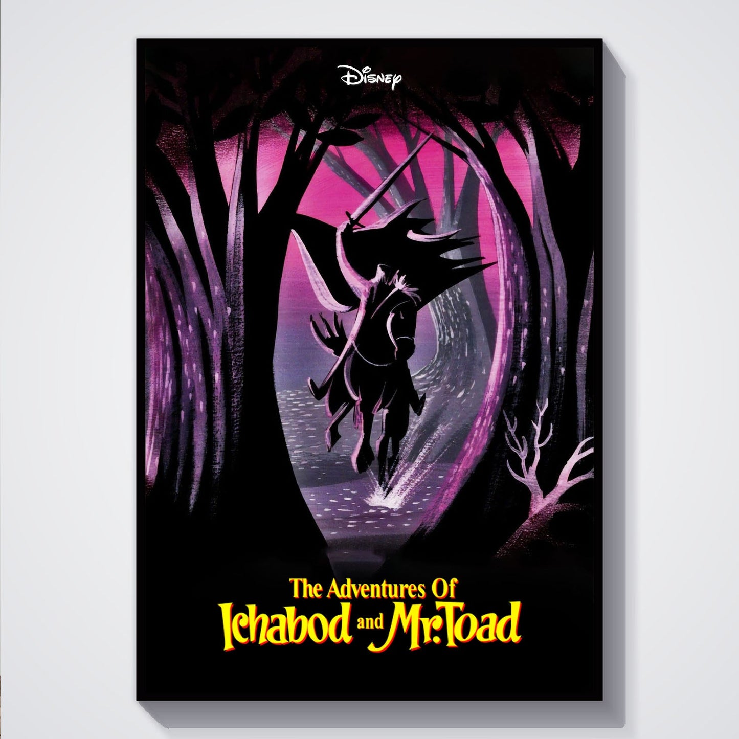 Flex Designs Poster The Adventures of Ichabod and Mr Toad 5 x 7" Home Goods - Movie 1949 Movie Poster