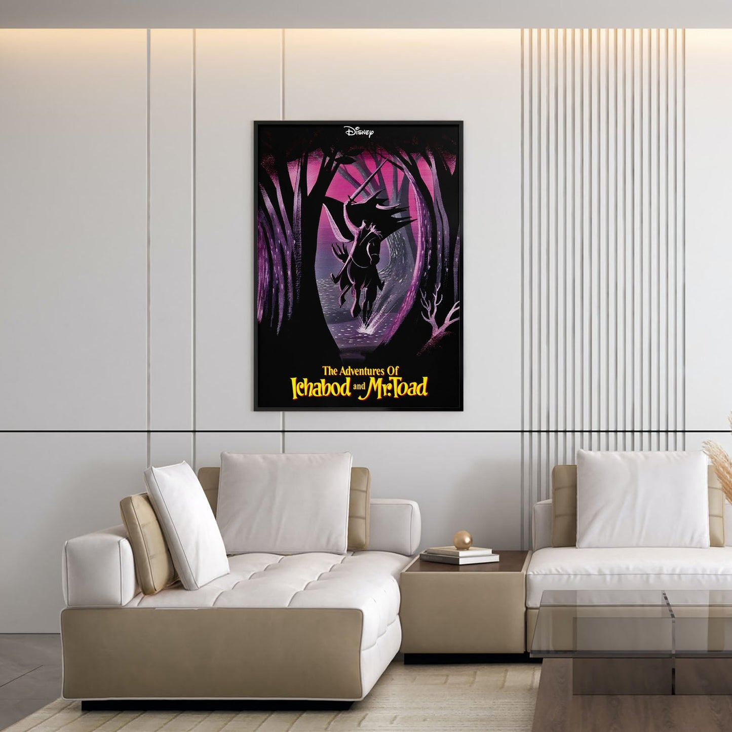 Flex Designs Poster The Adventures of Ichabod and Mr Toad 5 x 7" Home Goods - Movie 1949 Movie Poster